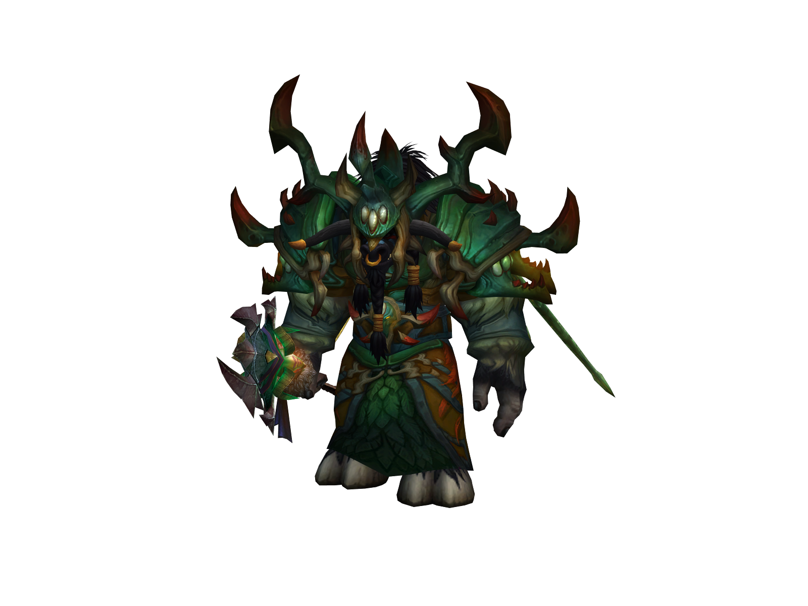 Laserlars 3D character render