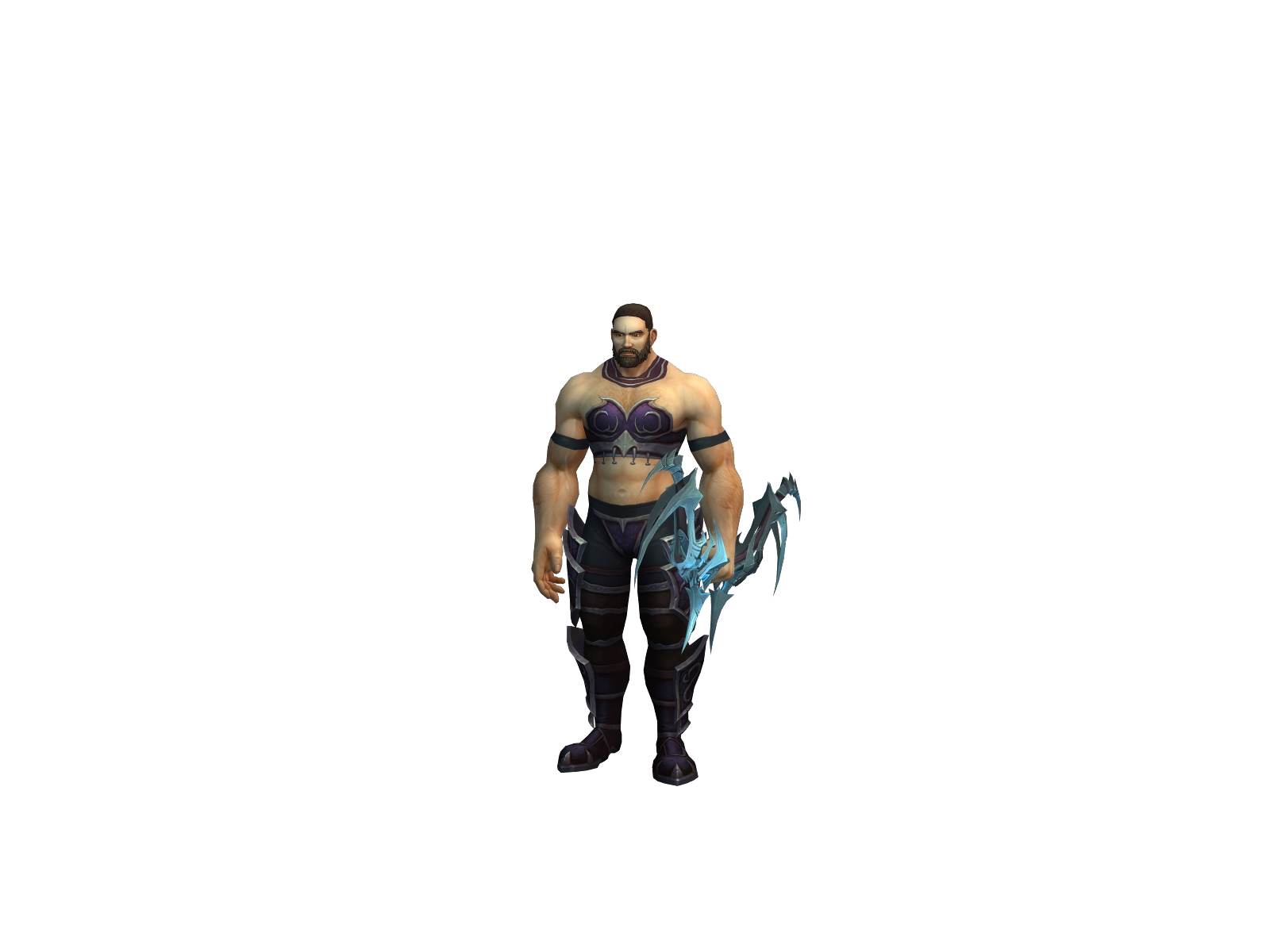 Nerevar 3D character render