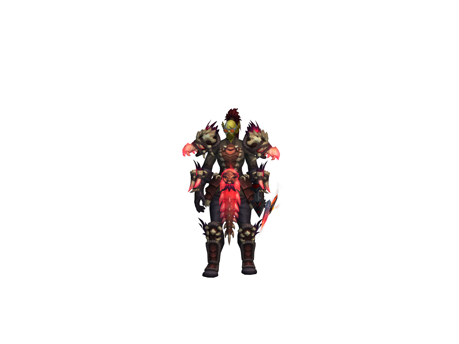 Exorbitant 3D character render