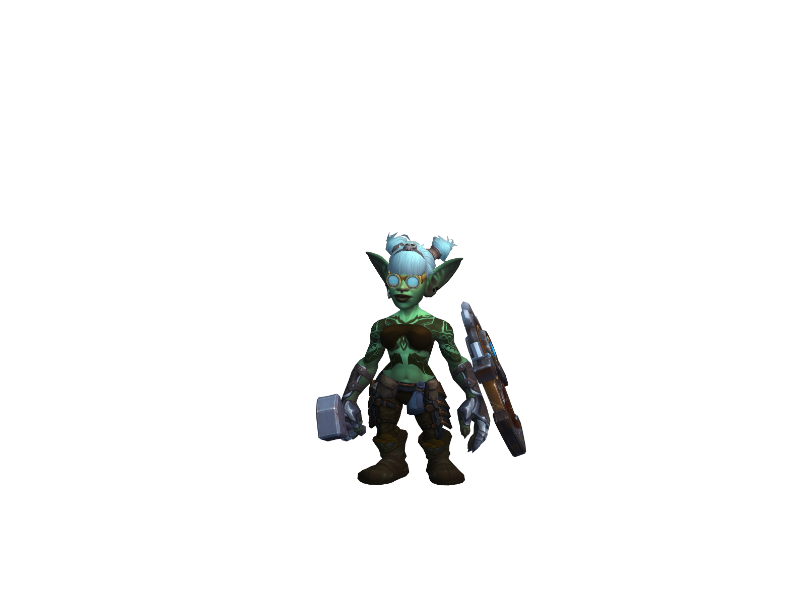 Nanachï 3D character render