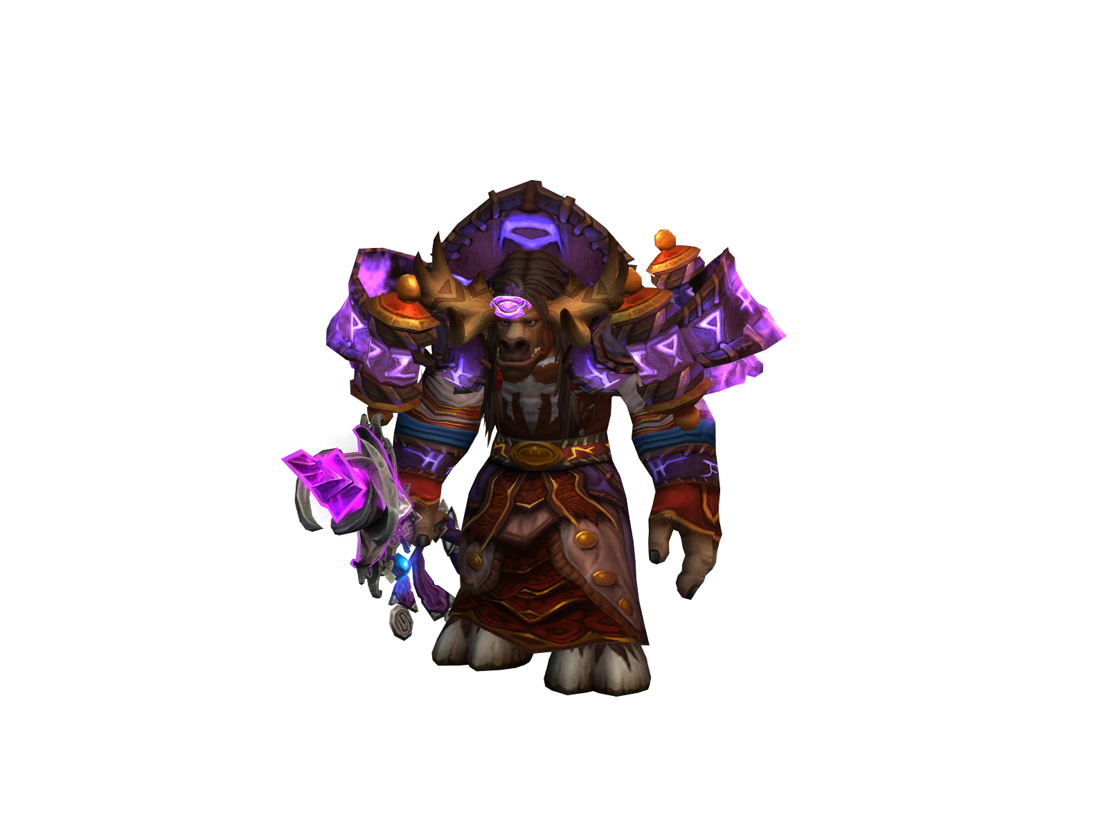 Tauray 3D character render