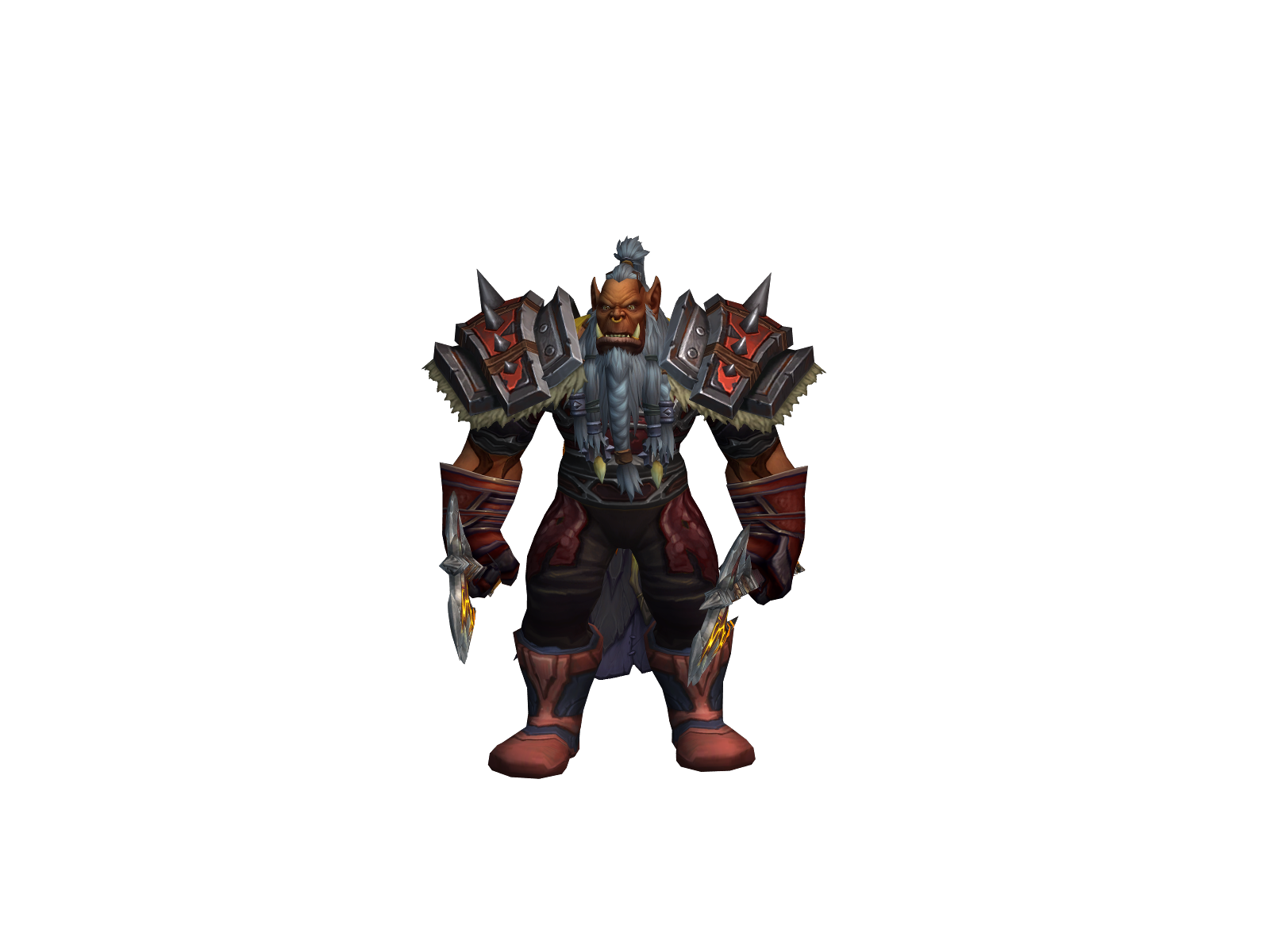 Kriegspfad 3D character render