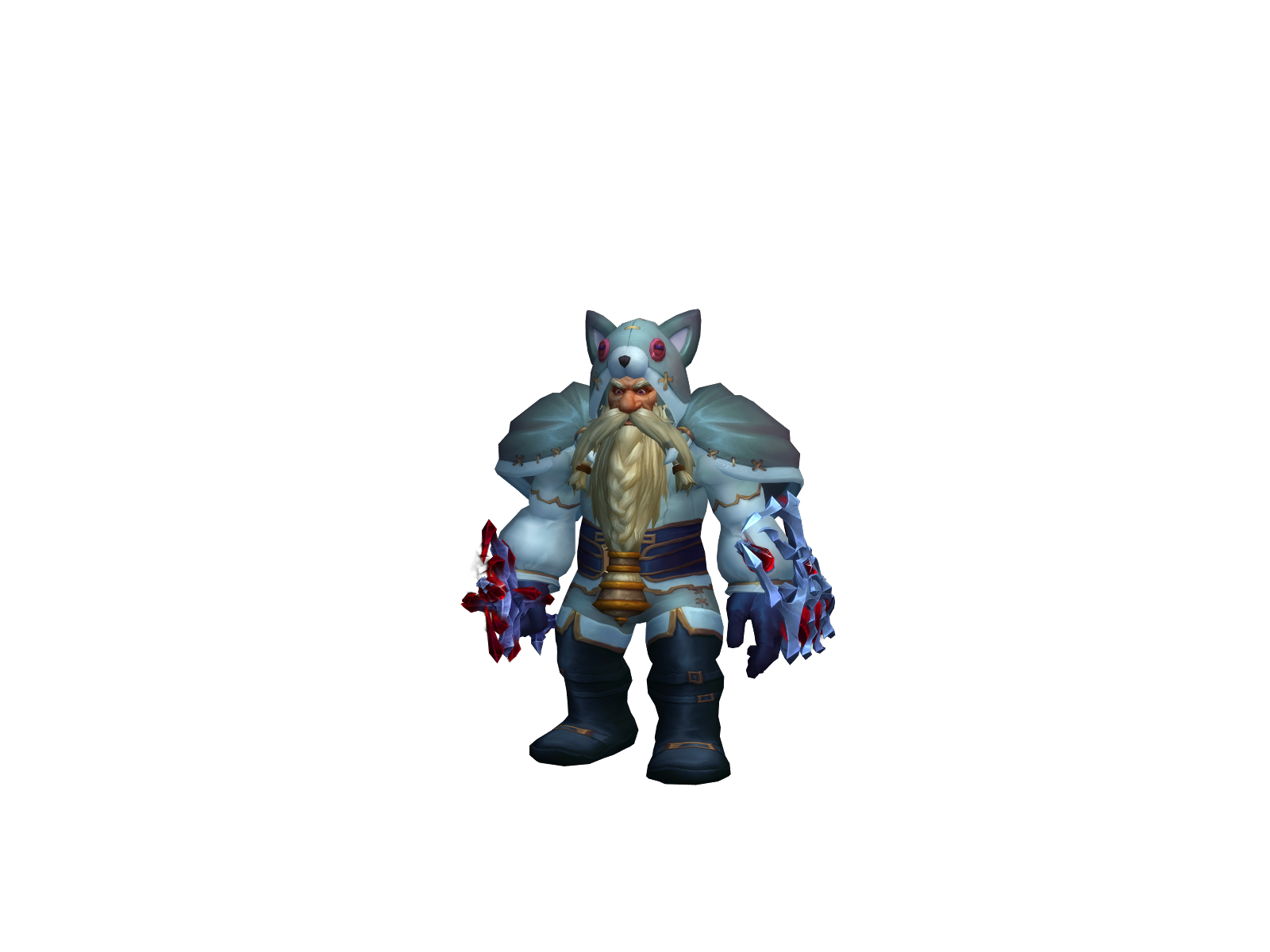 Padrol 3D character render