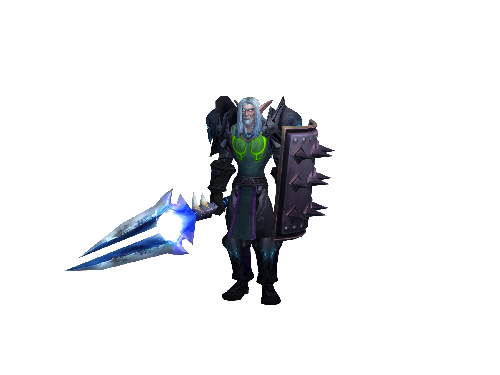 Meziros 3D character render