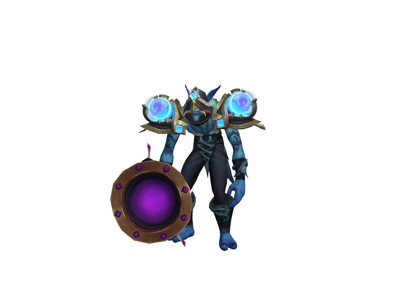 Mâstealî 3D character render