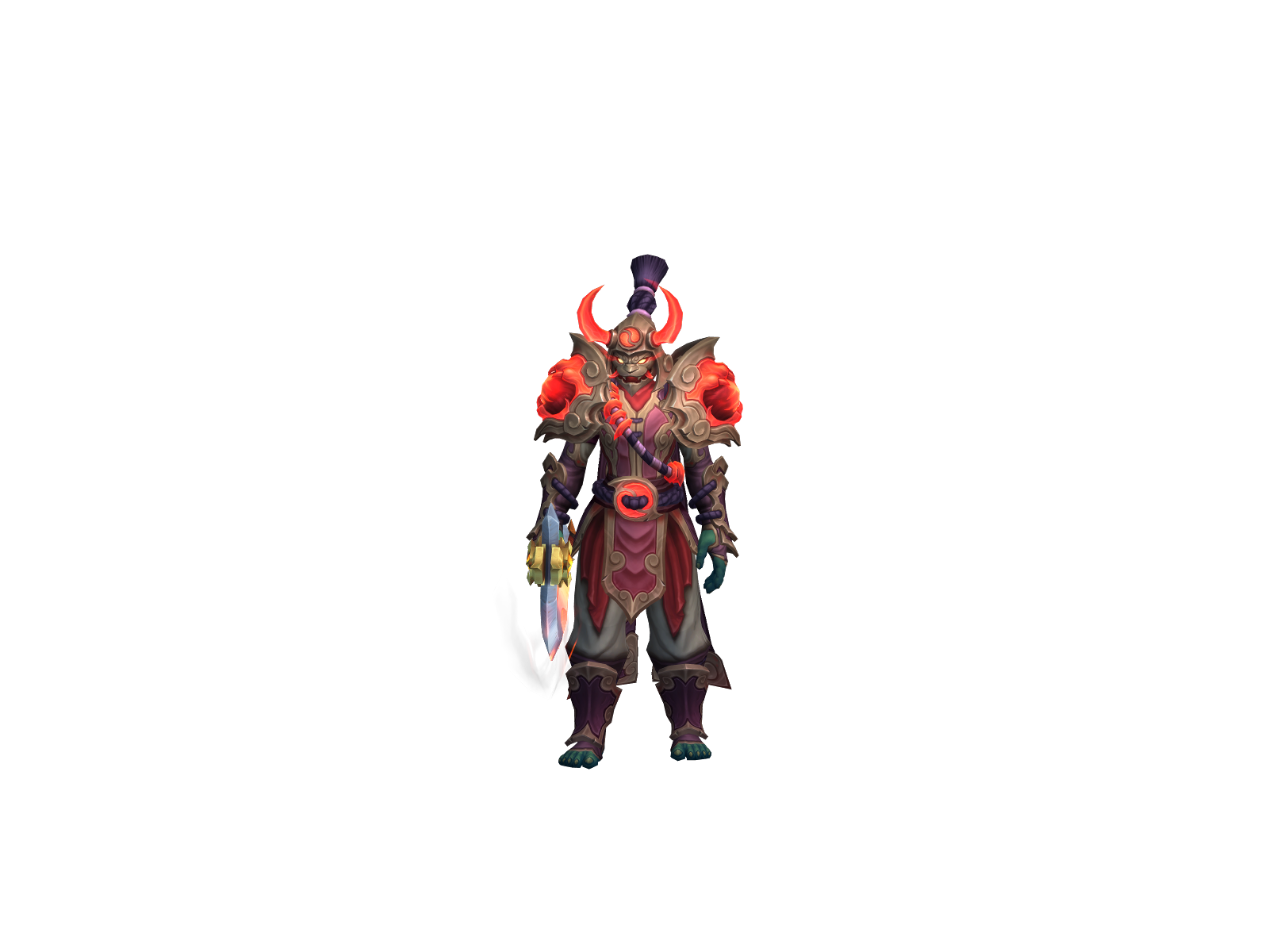 Taywalker 3D character render