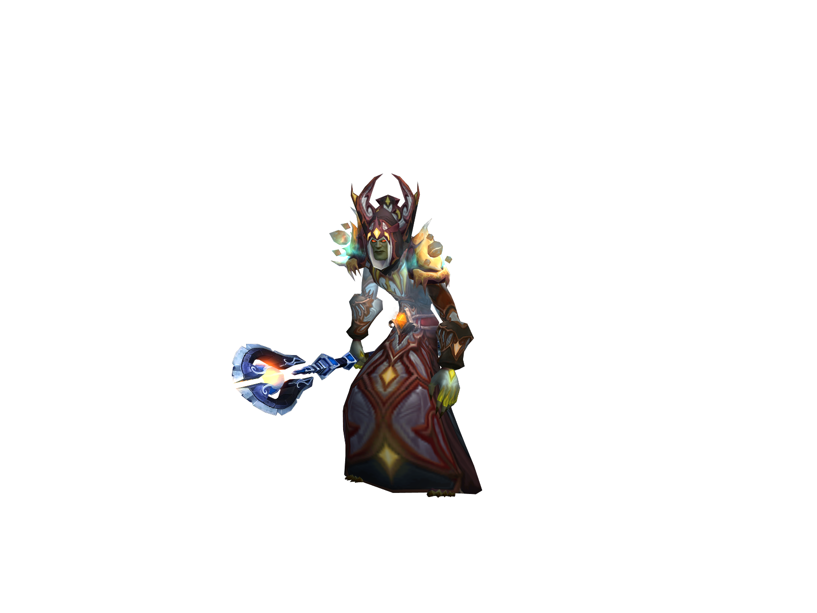 Bosum 3D character render