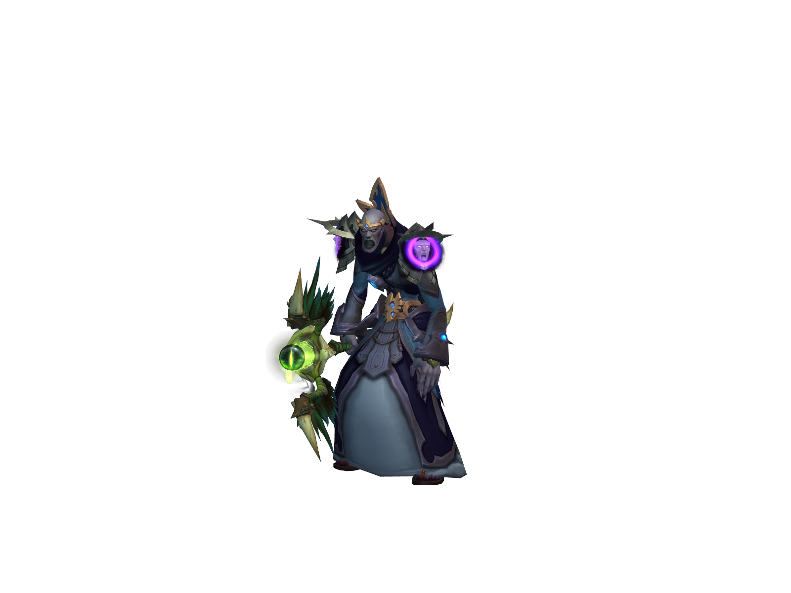 Holyfawk 3D character render