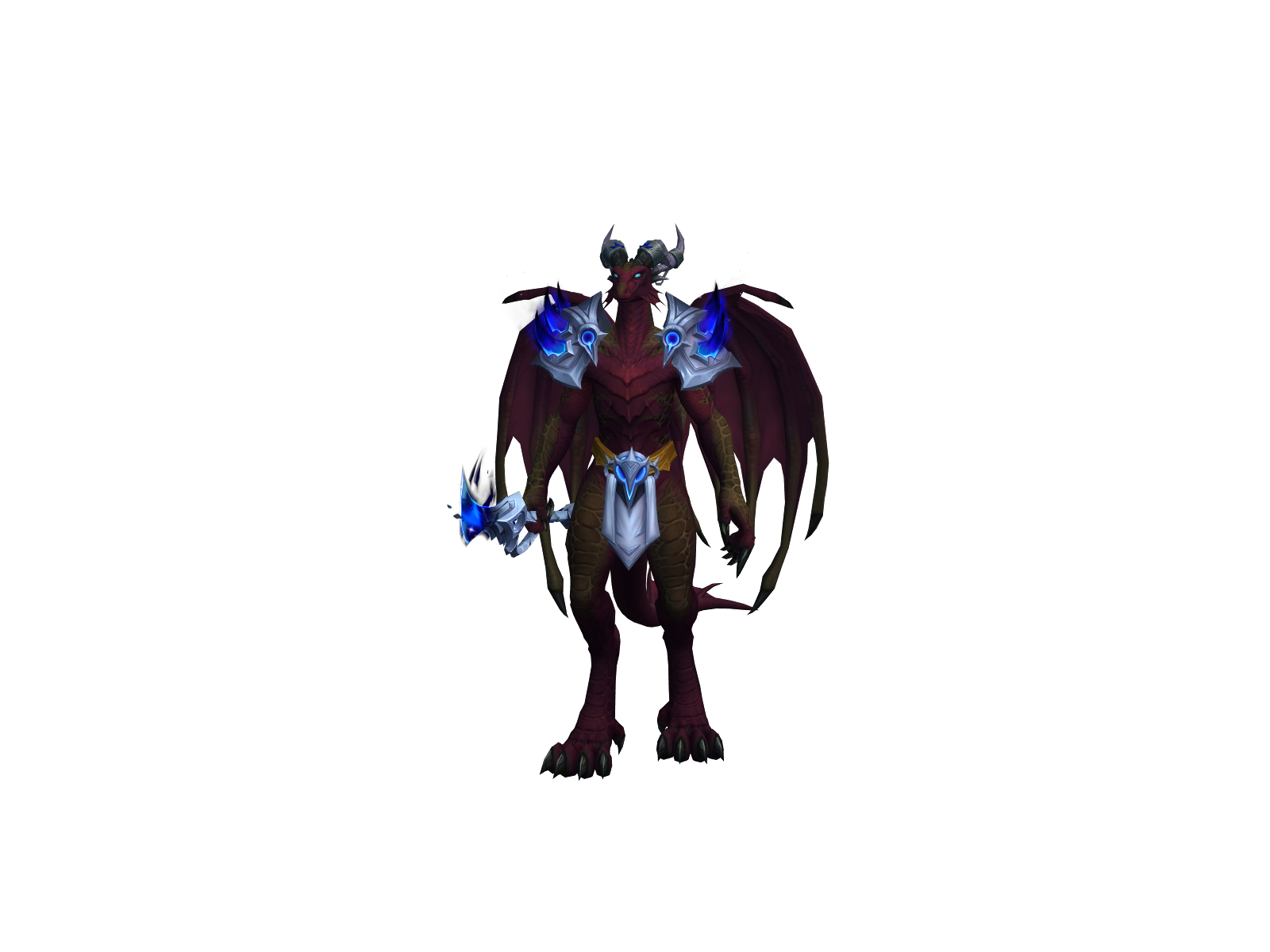 Racar 3D character render