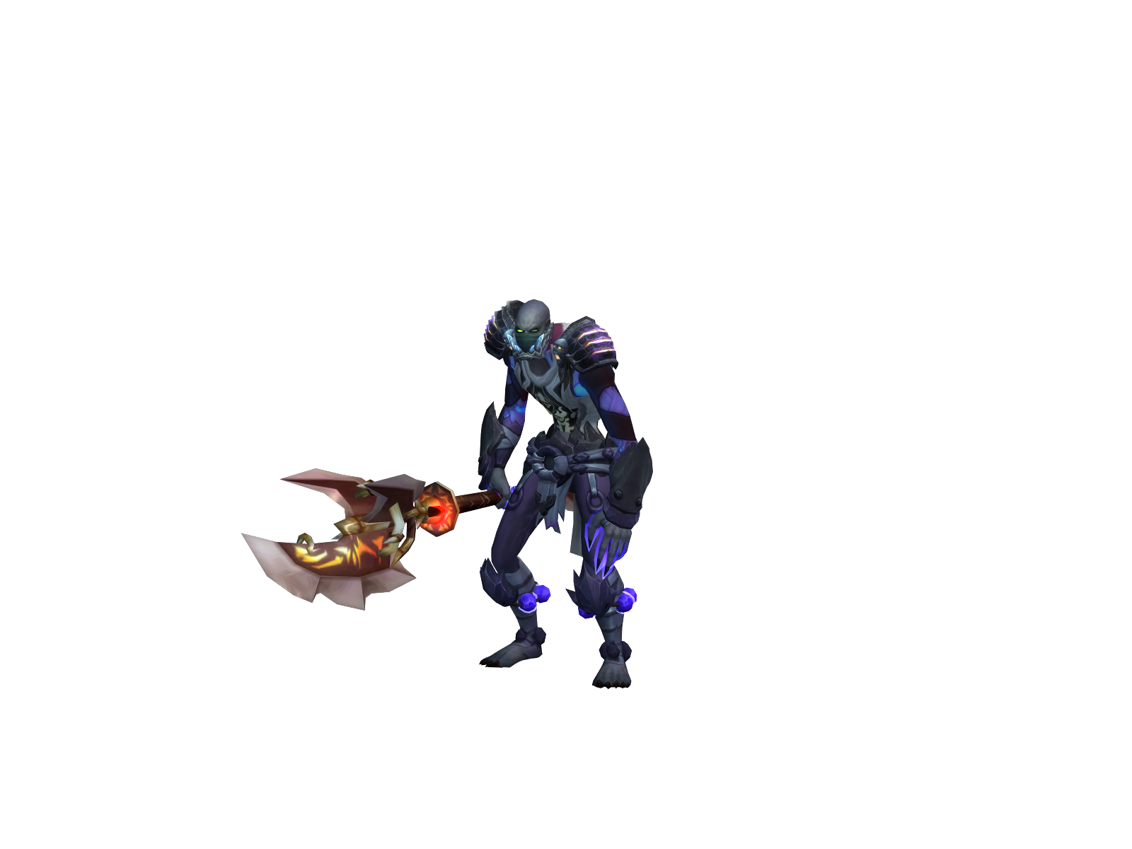 Puwmaa 3D character render