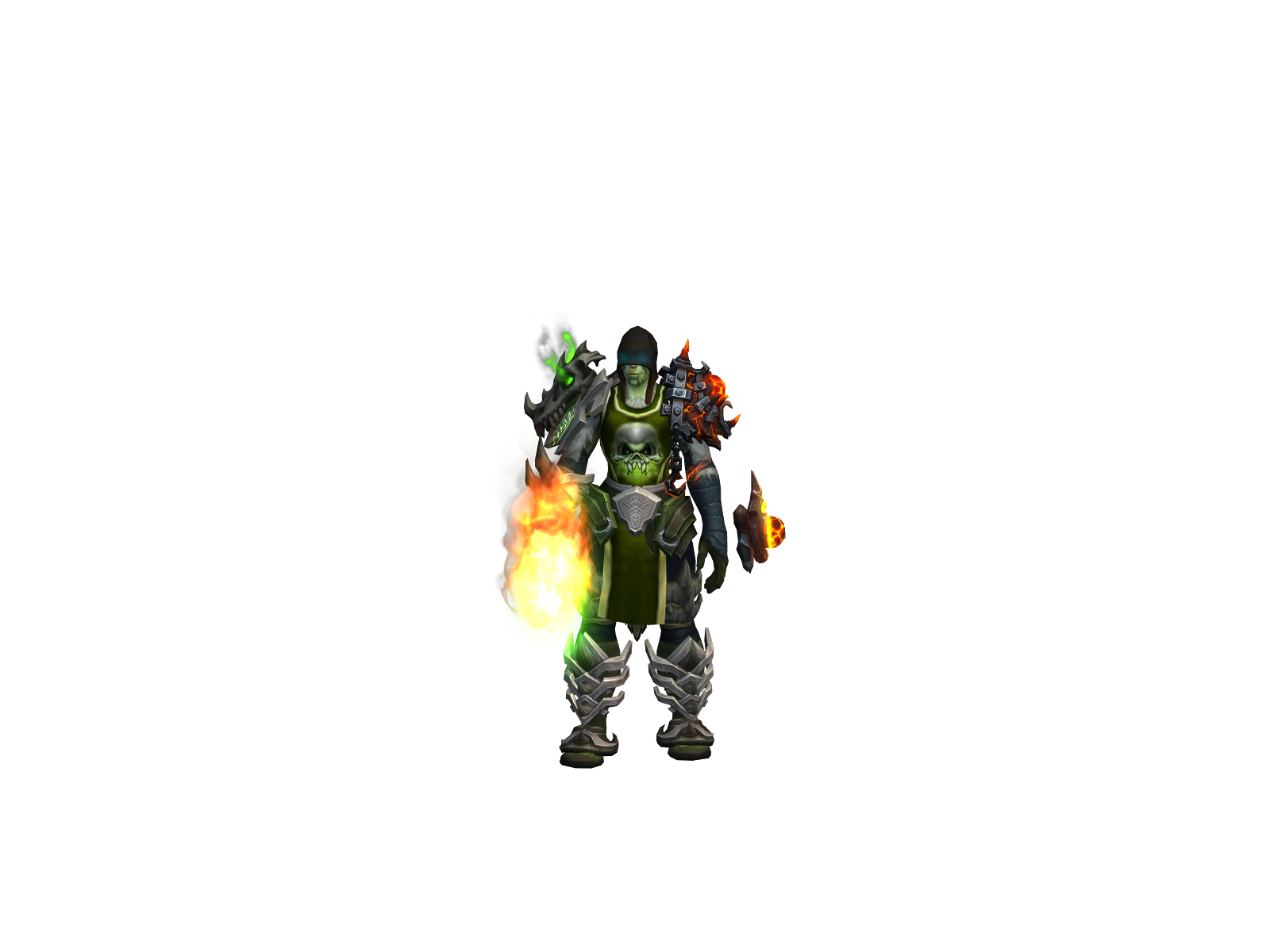 Greyah 3D character render