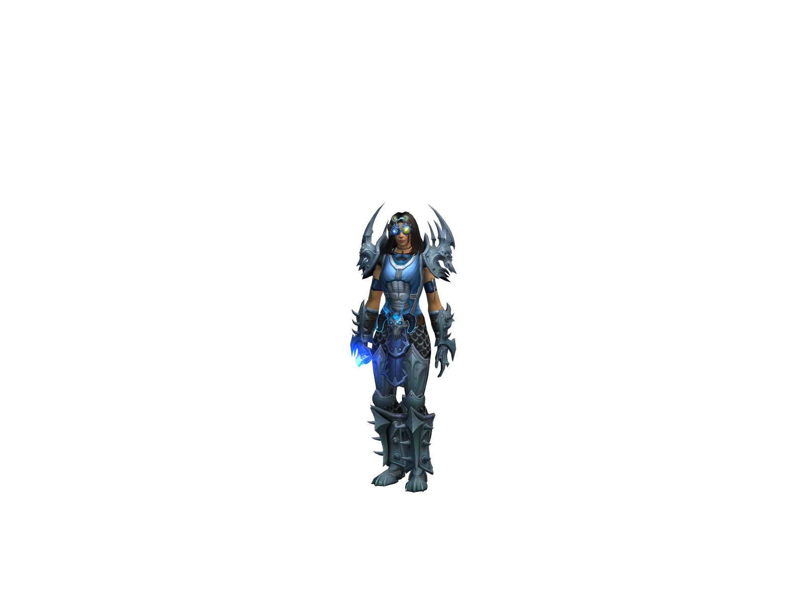 Calipuff 3D character render