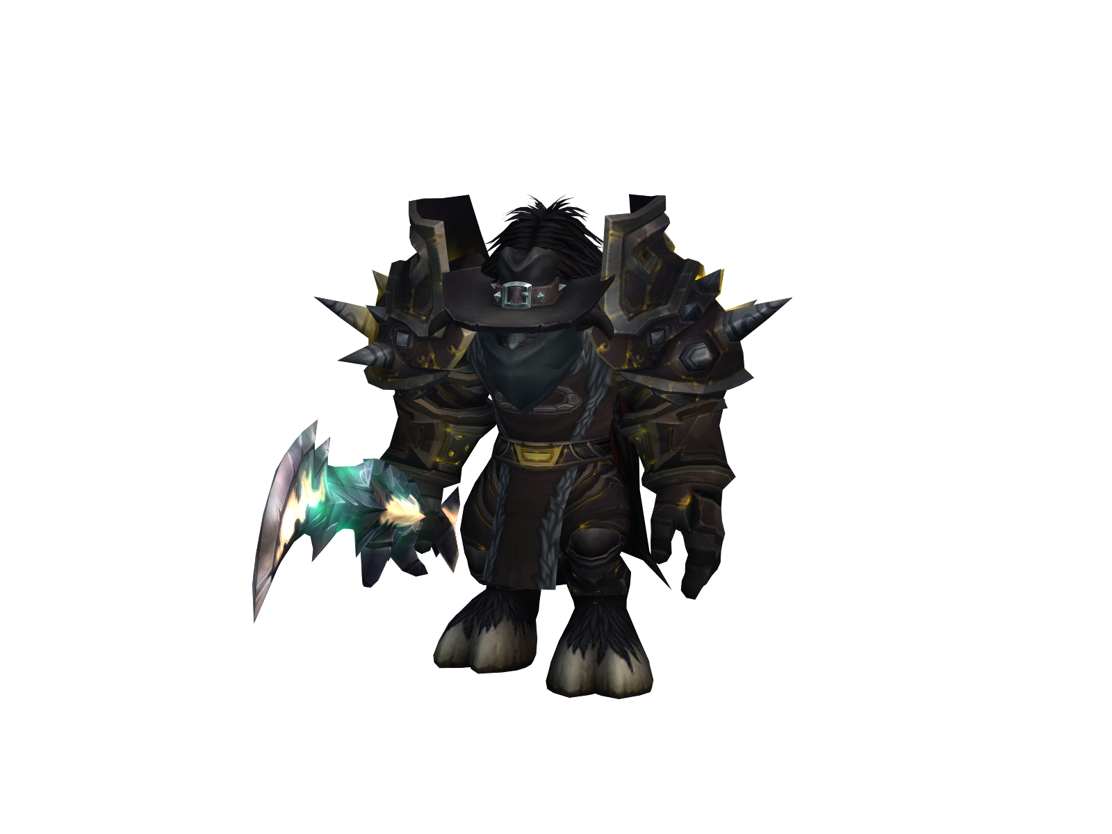 bárd 3D character render
