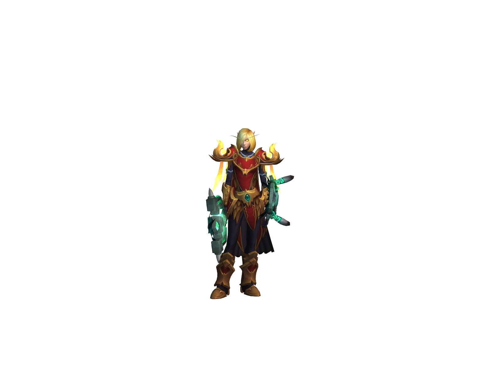 Амираэль 3D character render