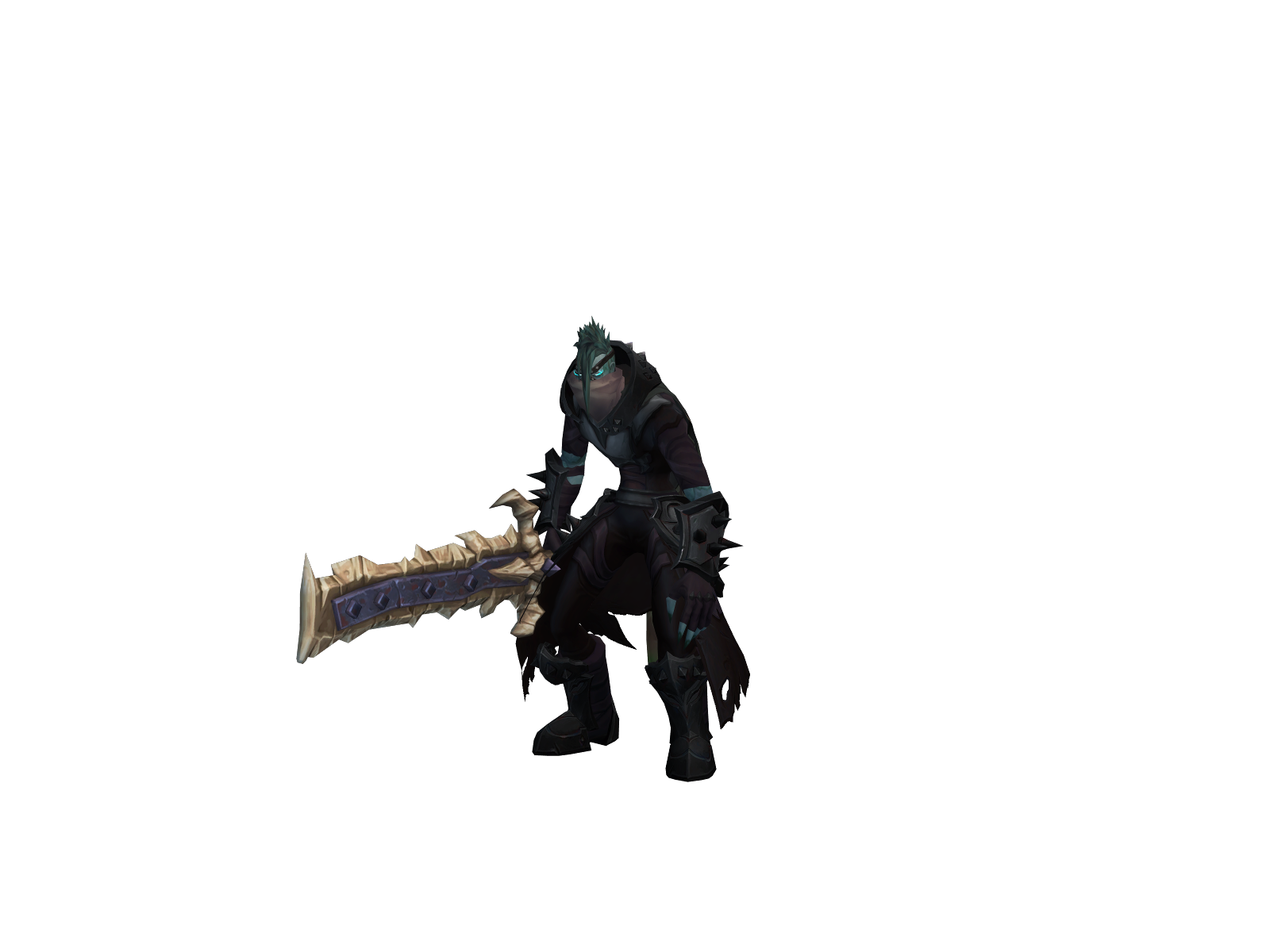 Трупоед 3D character render