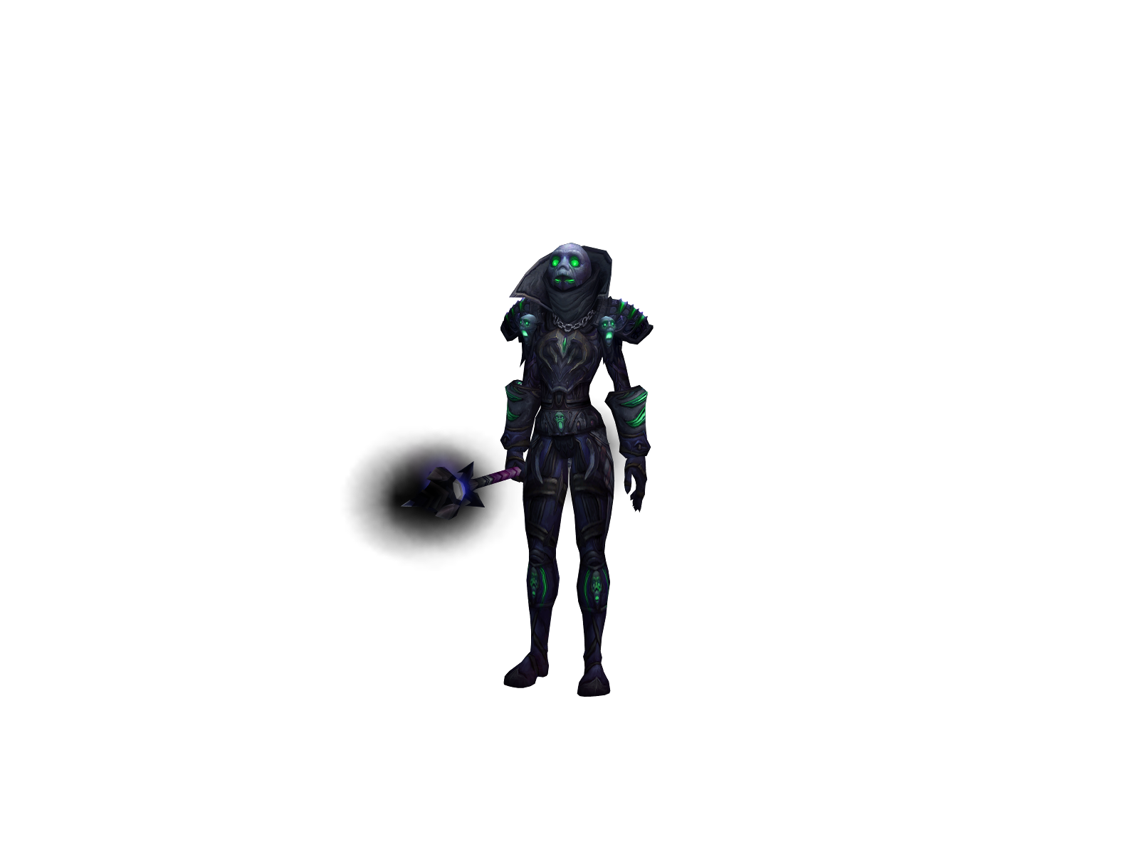 Сноупантер 3D character render
