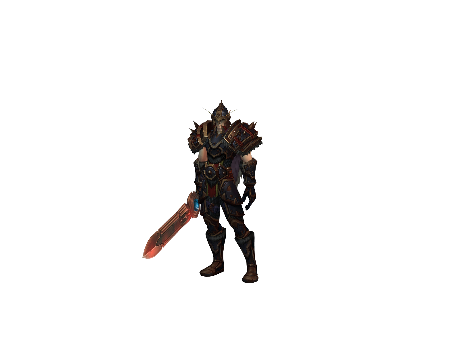Эллек 3D character render