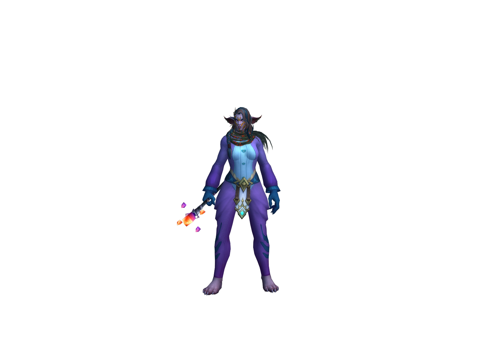 Вайлдрут 3D character render