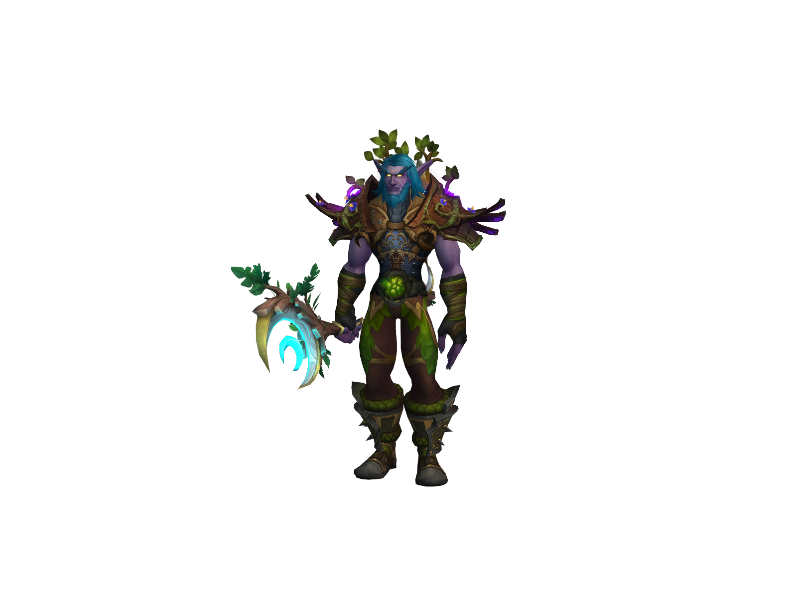 Урурбетон 3D character render