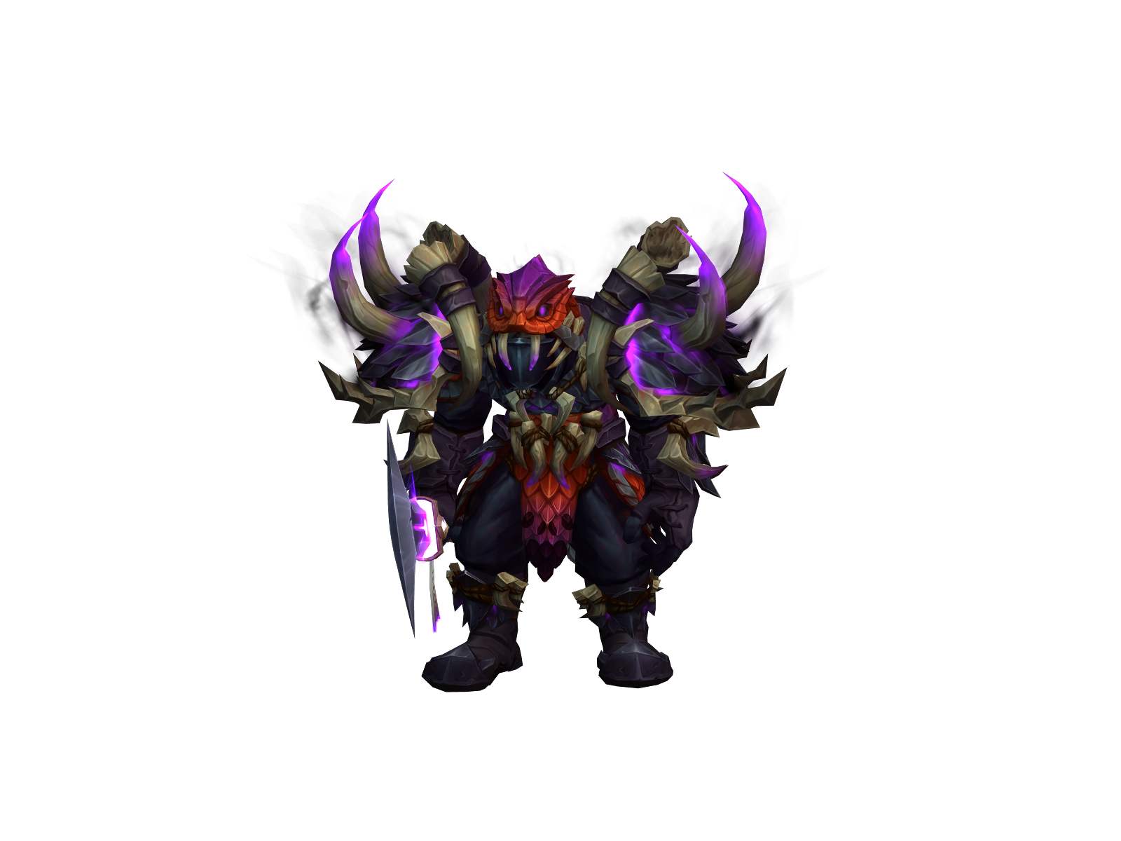 Рыган 3D character render