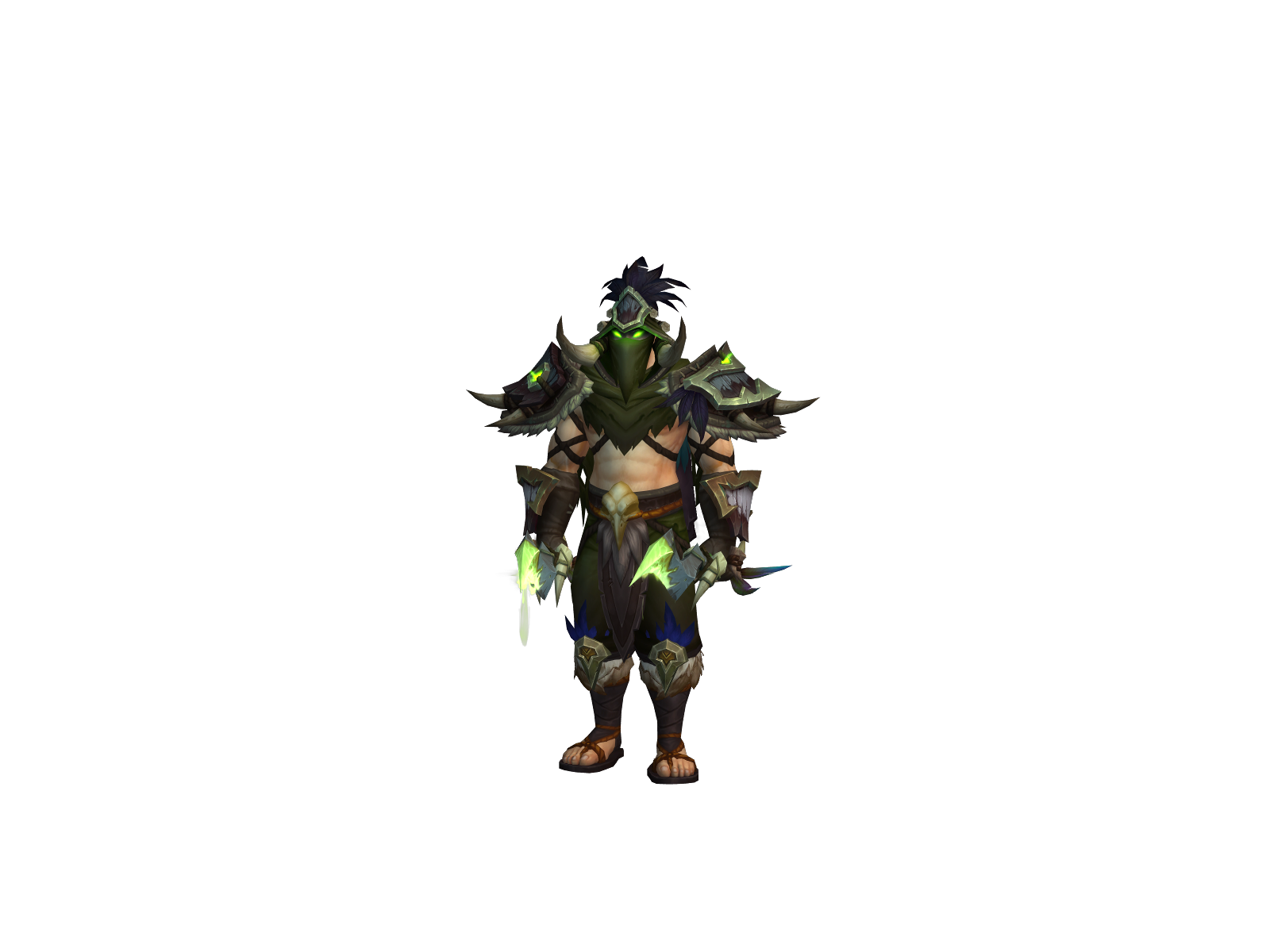 Миддл 3D character render