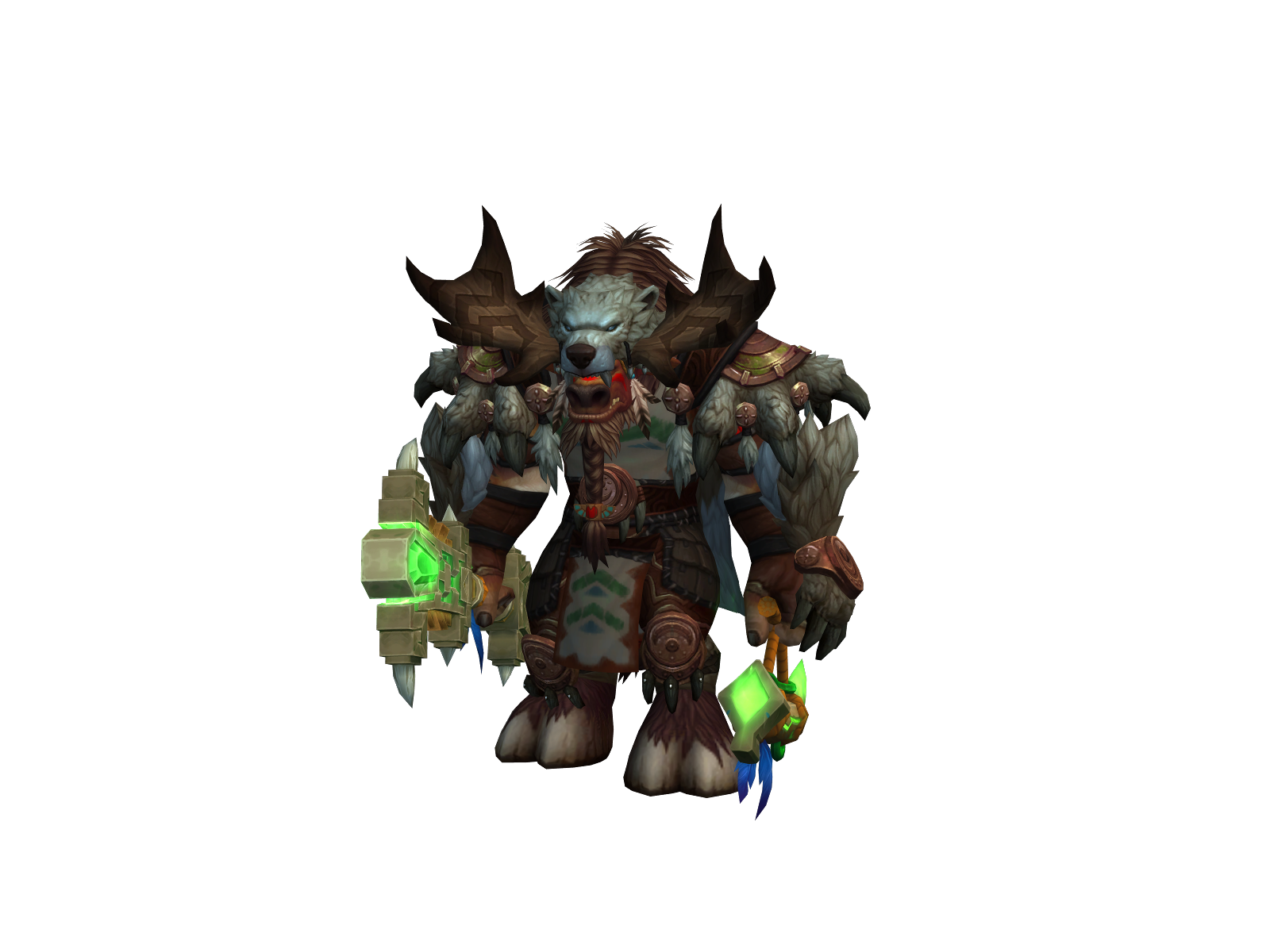 Друманх 3D character render