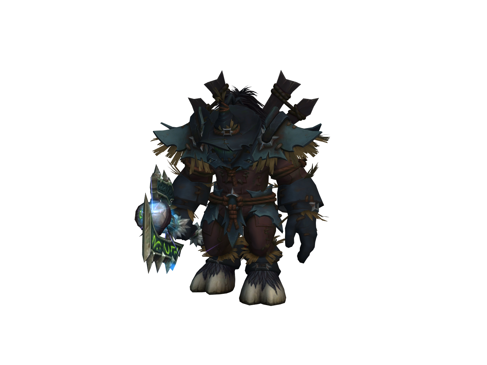 Некрос 3D character render