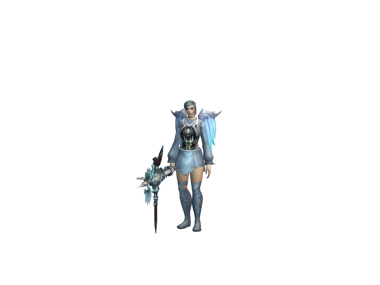 Майялав 3D character render