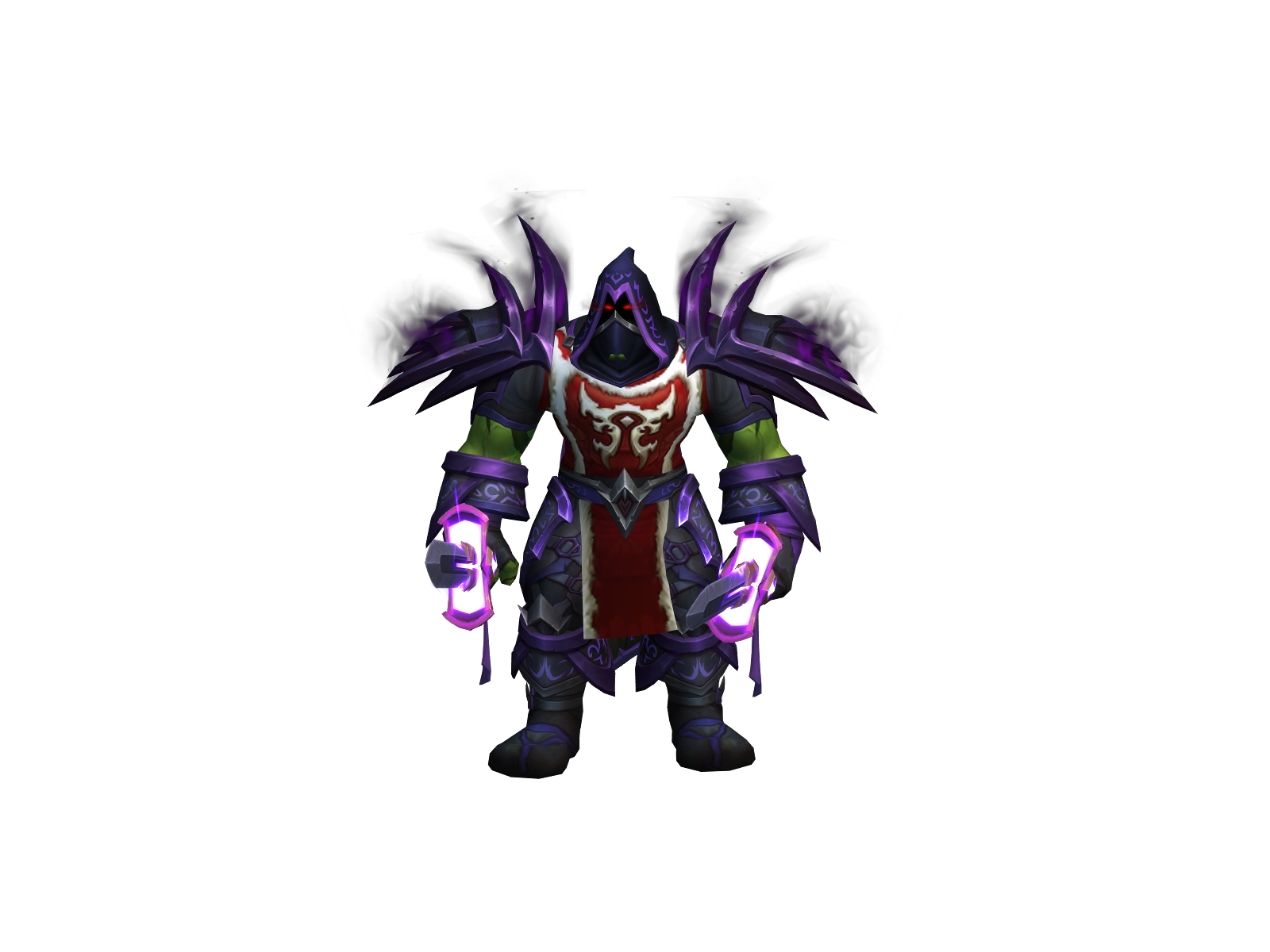 Квалл 3D character render