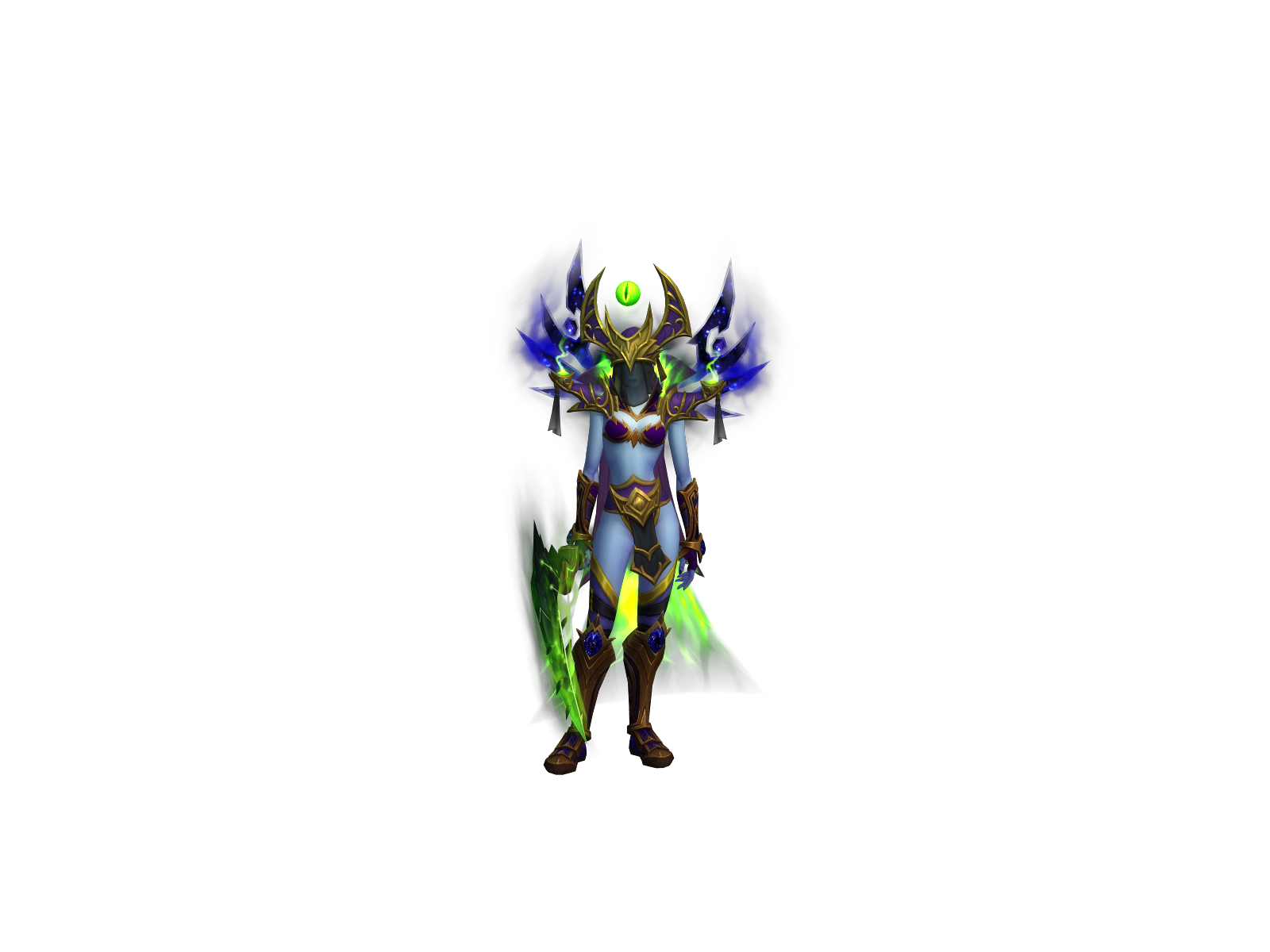 Аннора 3D character render