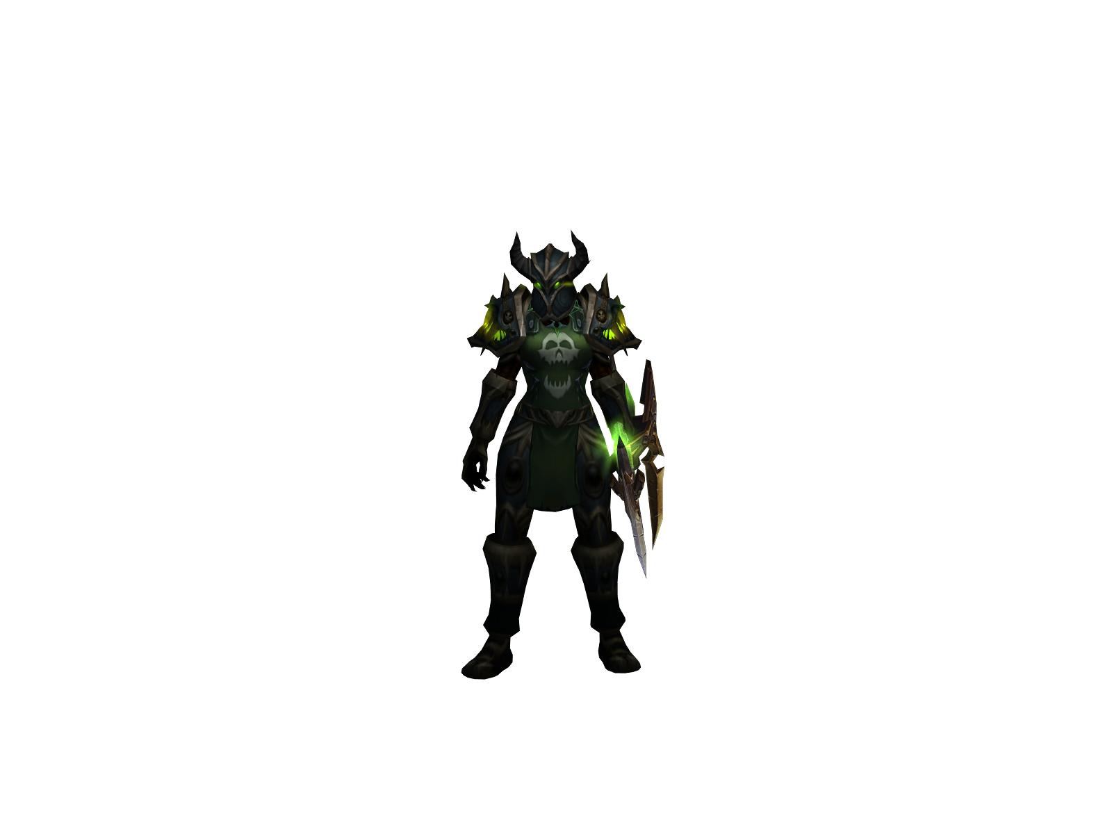Злойпес 3D character render