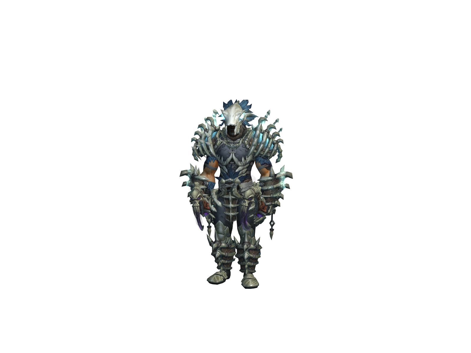 Дэрион 3D character render
