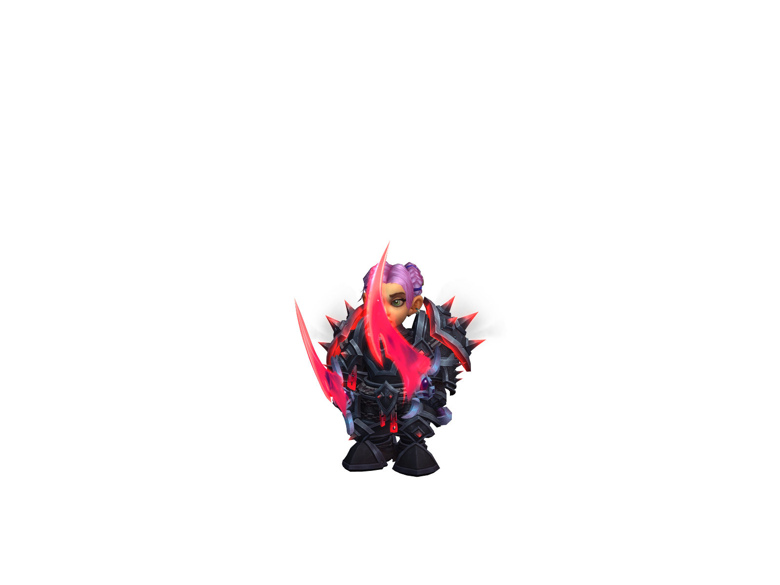 Надеру 3D character render