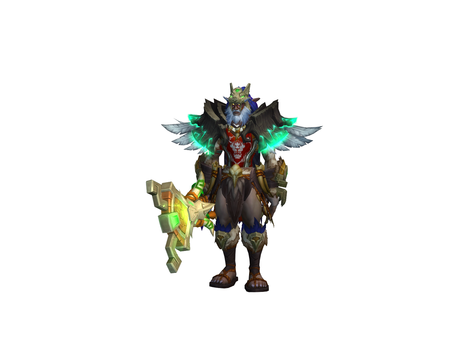 Фридрих 3D character render
