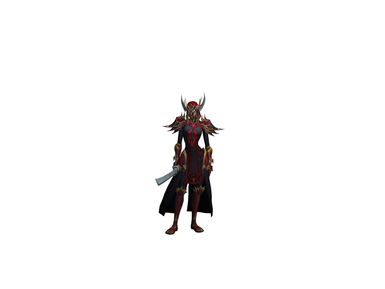 Пагубность 3D character render
