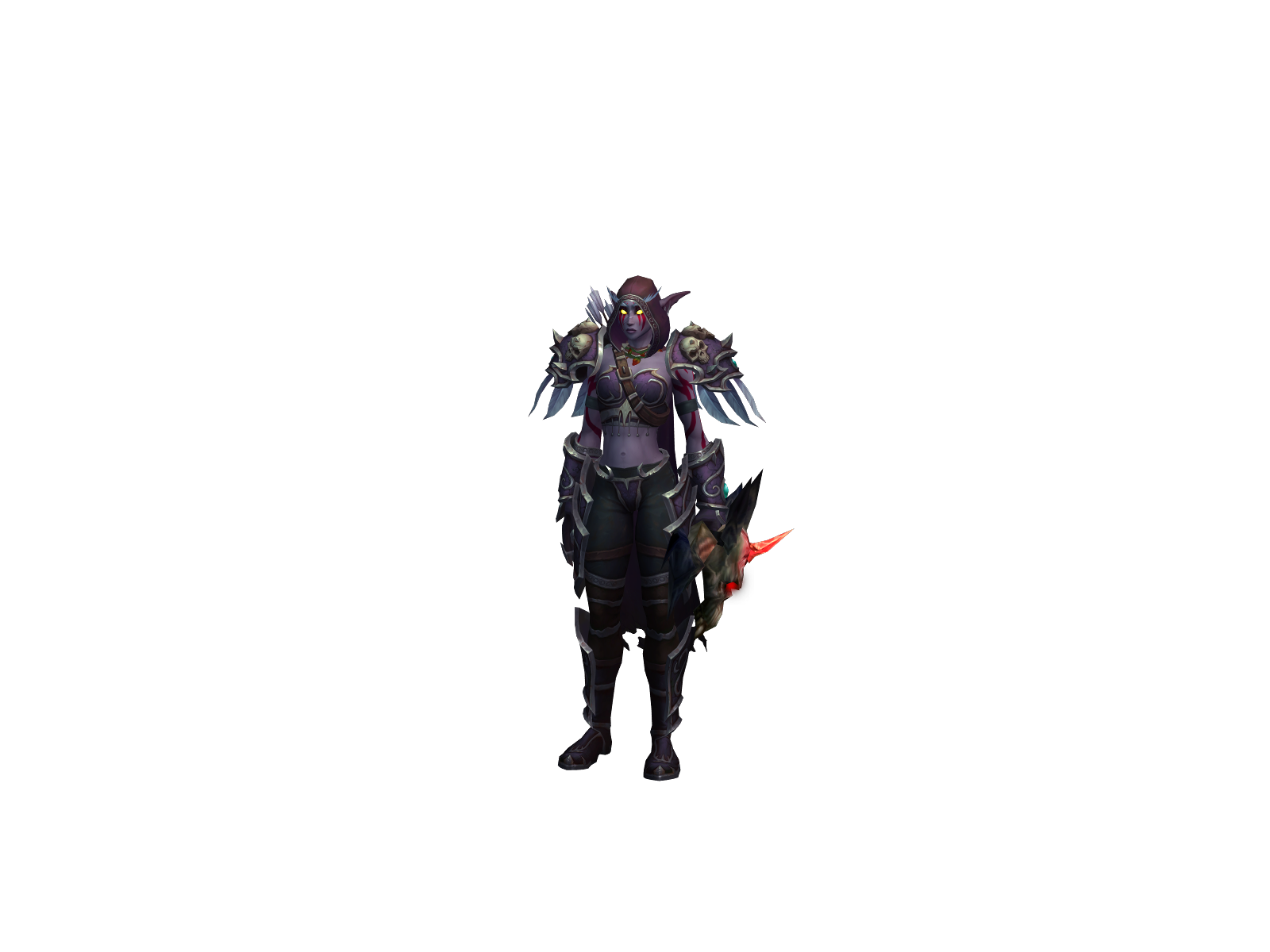 Джекифрост 3D character render