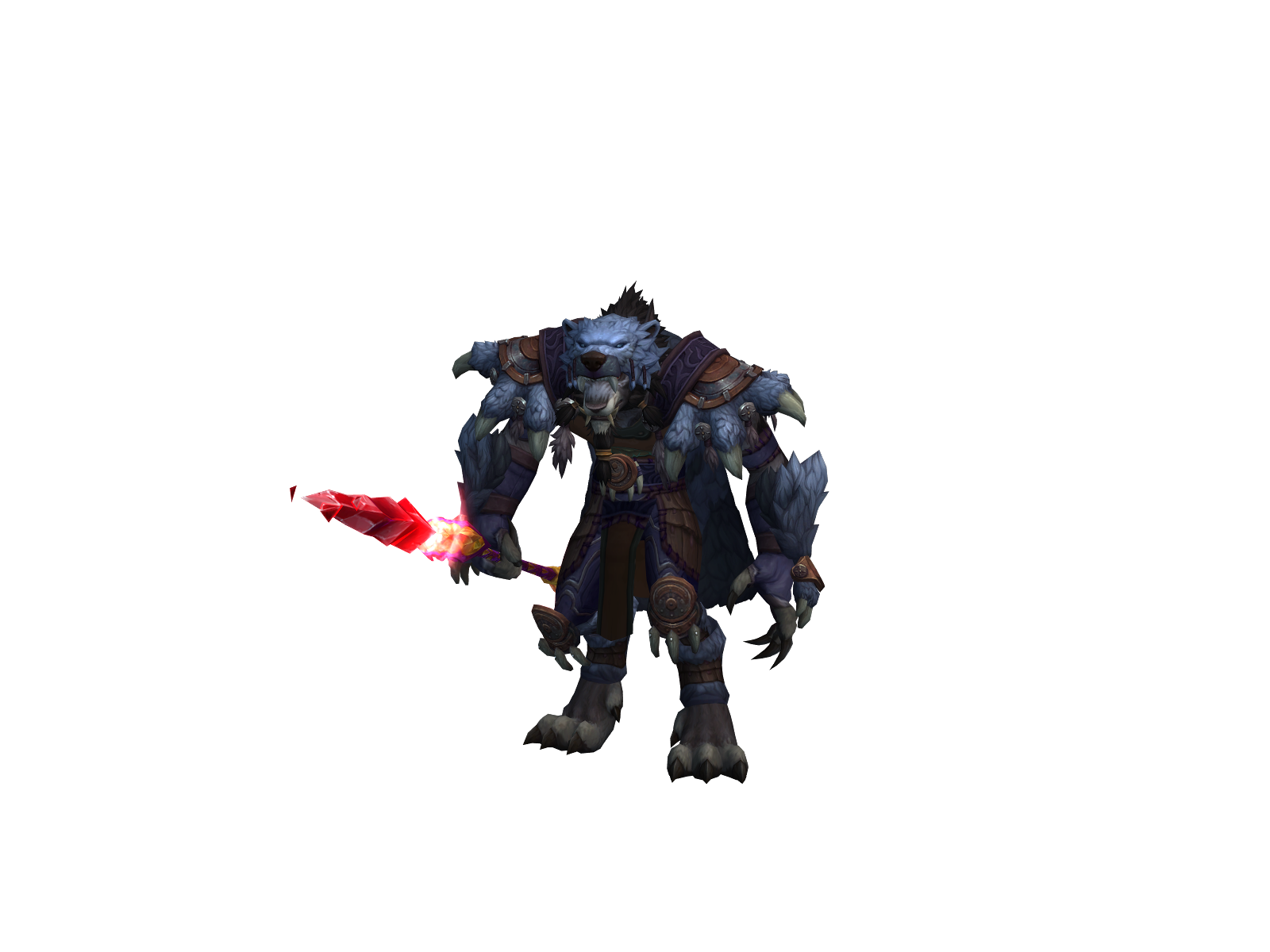 филинс 3D character render