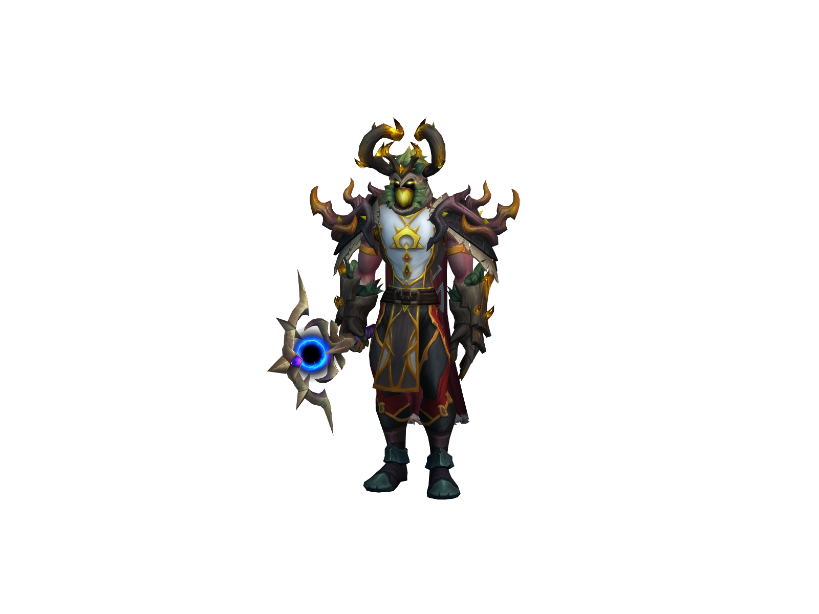 Котэвася 3D character render