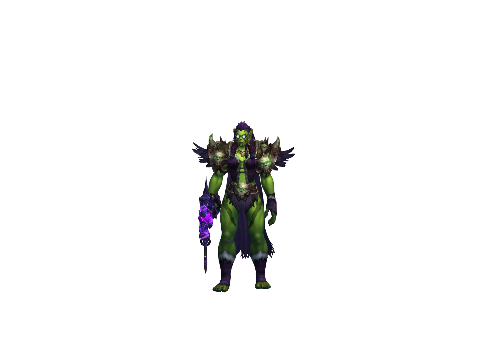 Дкхааш 3D character render