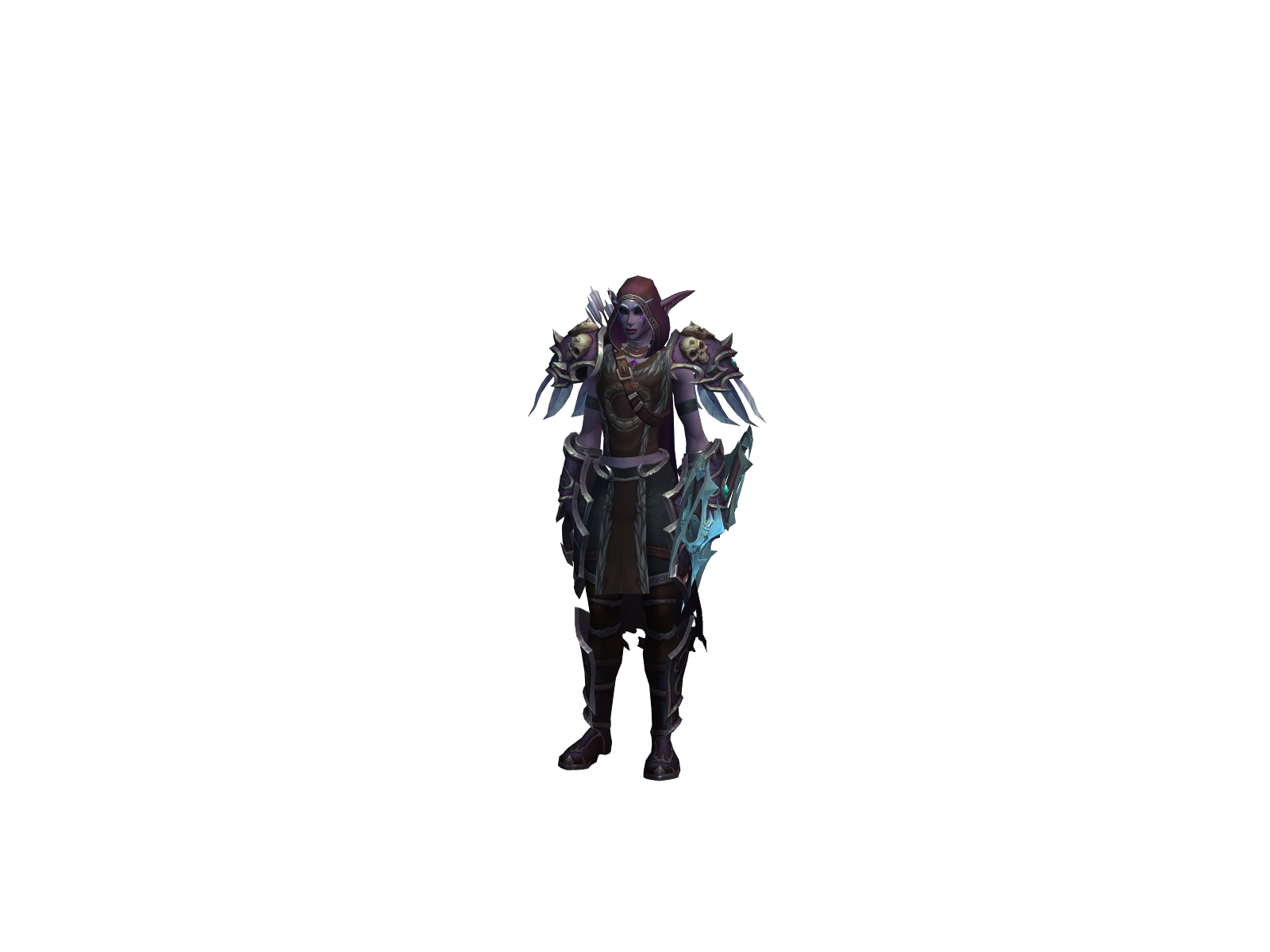 Аккулэйд 3D character render