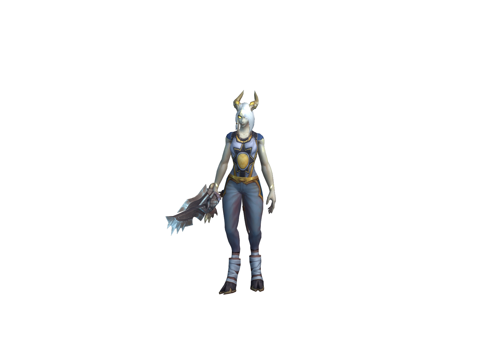 Возгарание 3D character render
