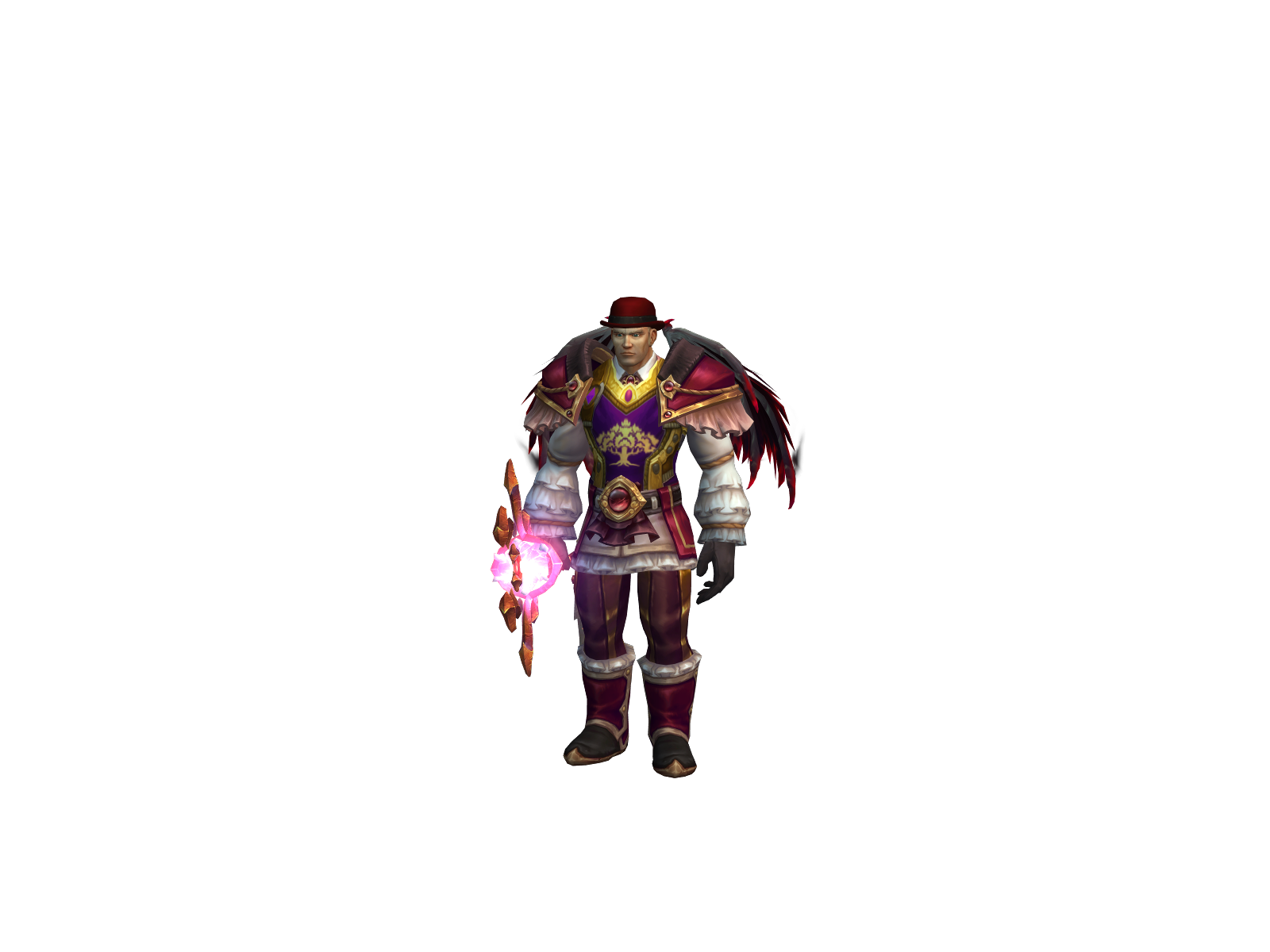 Адлен 3D character render