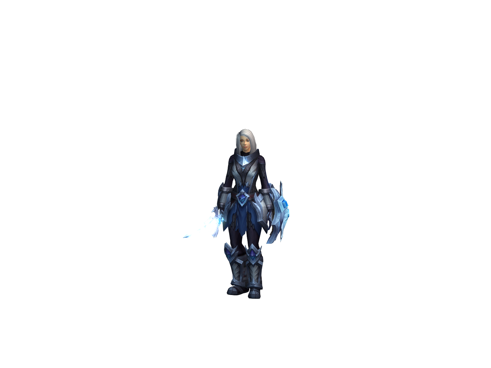 Фиалти 3D character render