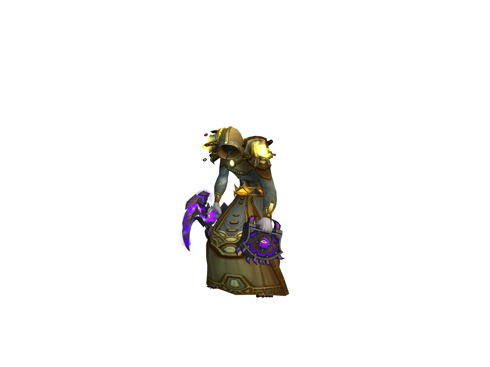 Держивщи 3D character render
