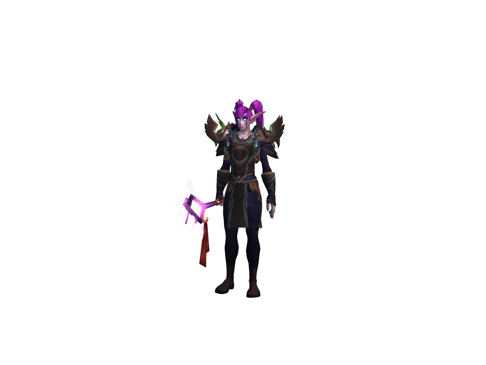 Акерс 3D character render