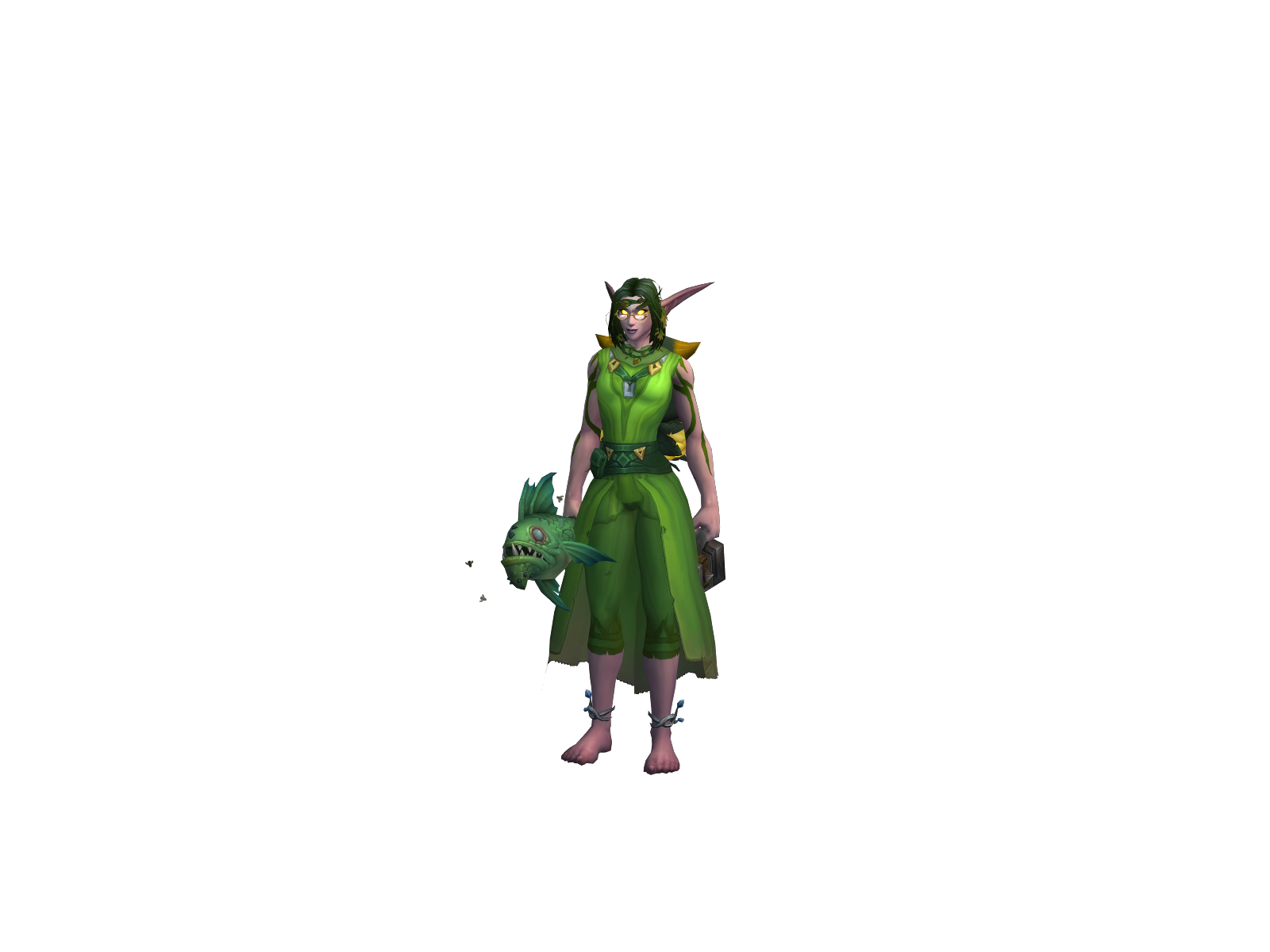 Селемене 3D character render