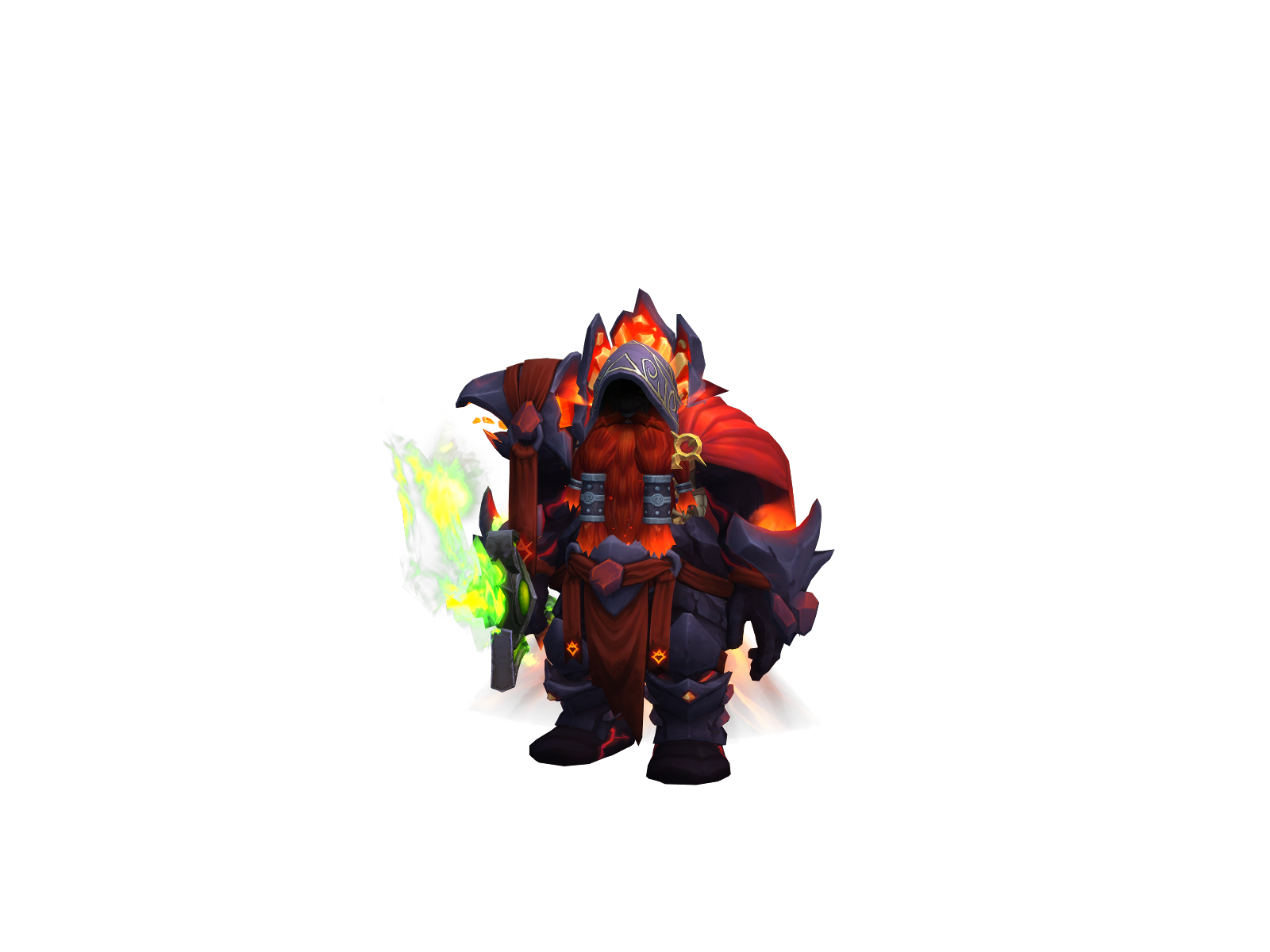 Седелион 3D character render