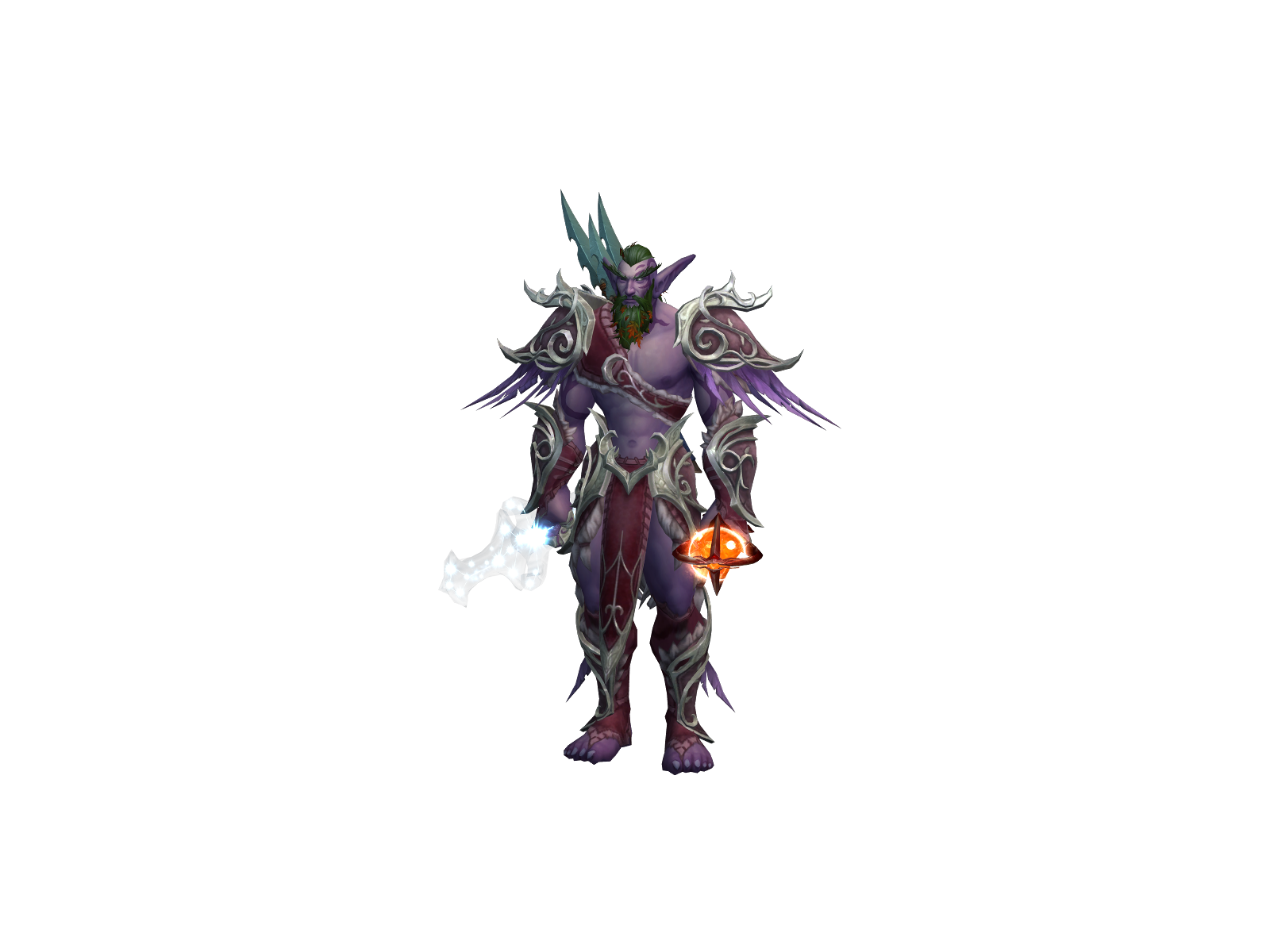Бегущиймох 3D character render