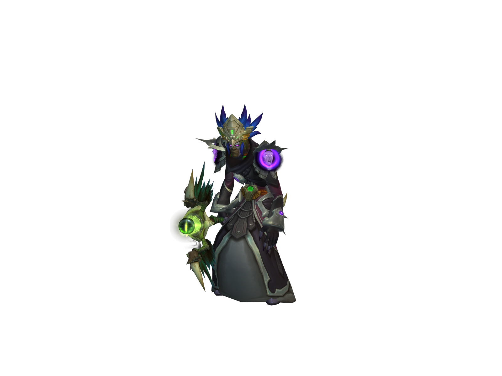 Ундертакер 3D character render