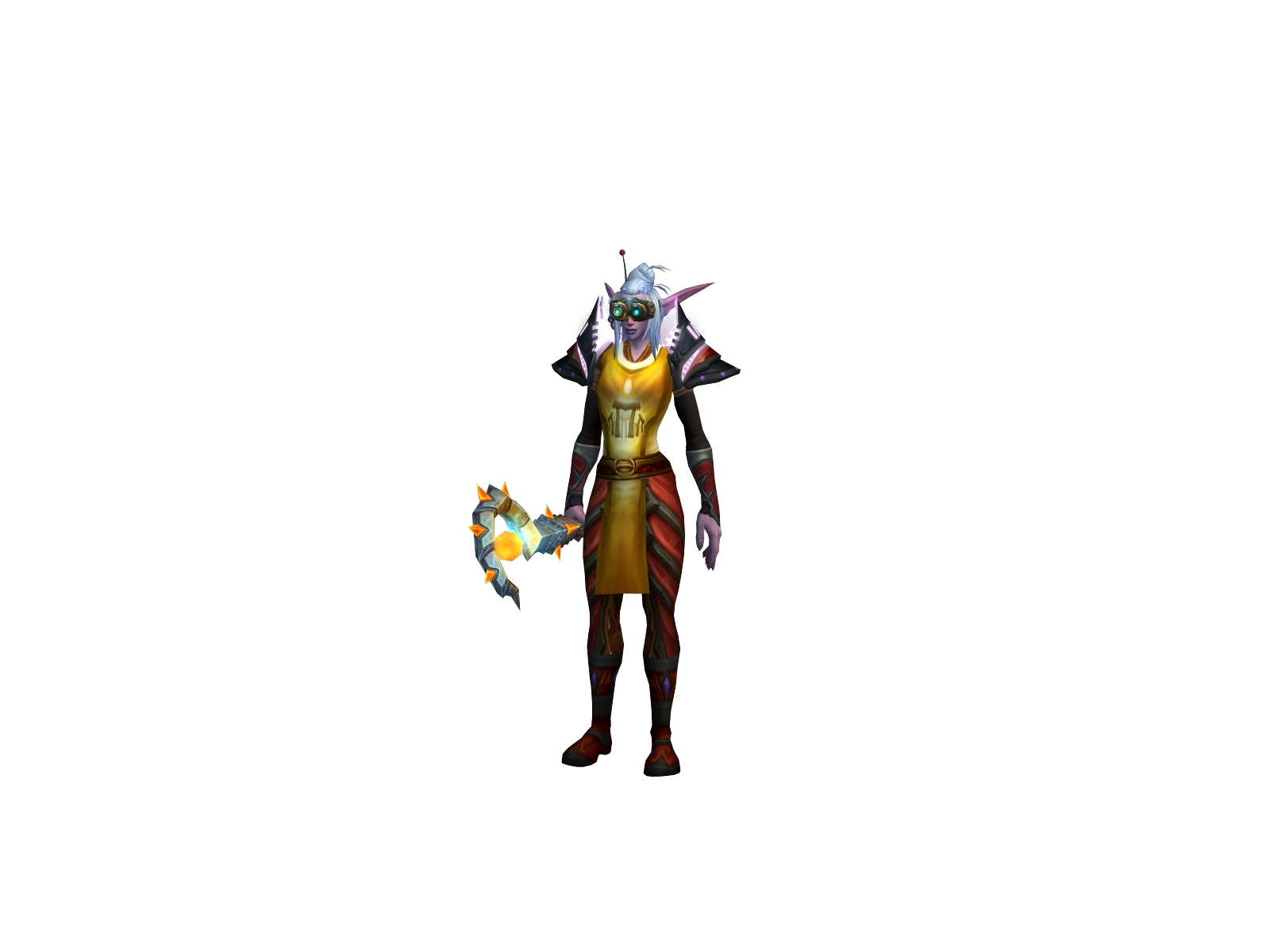 Вайкериес 3D character render